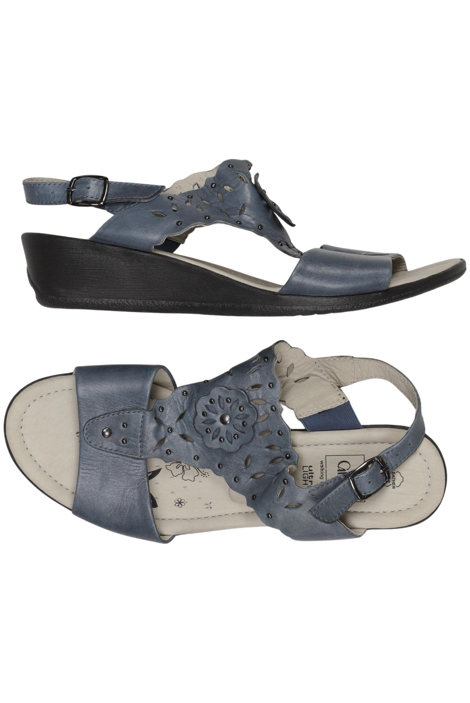 

Caprice Damen Sandale, blau, Gr. 39