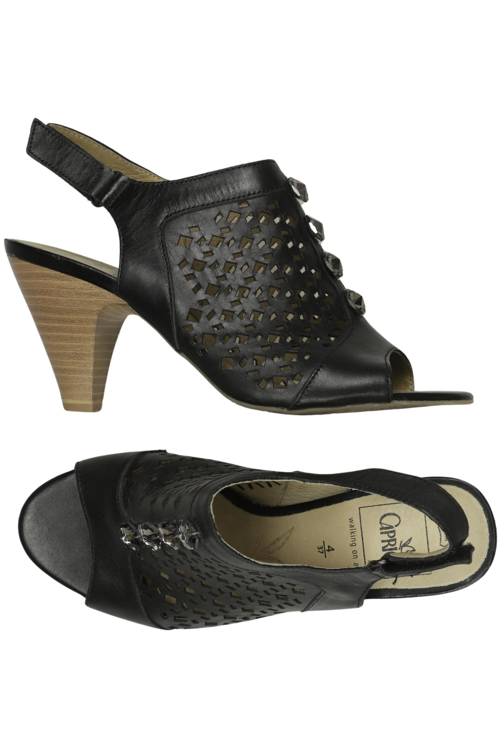 

Caprice Damen Sandale, schwarz, Gr. 4