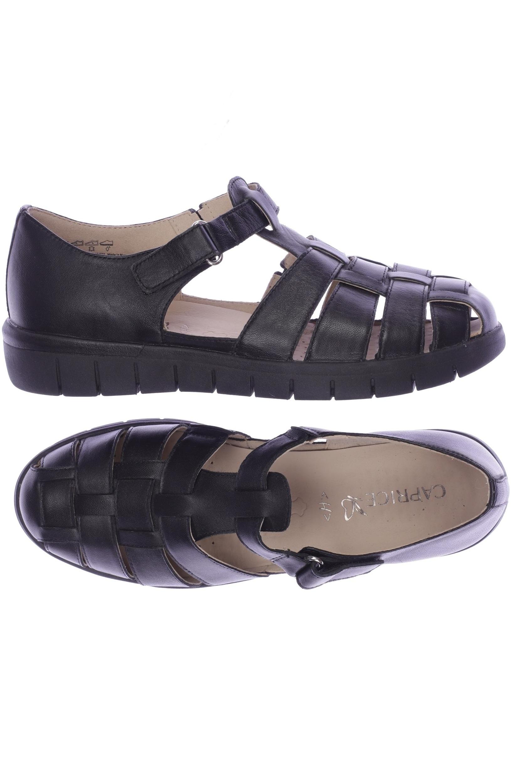 

Caprice Damen Sandale, schwarz, Gr. 39
