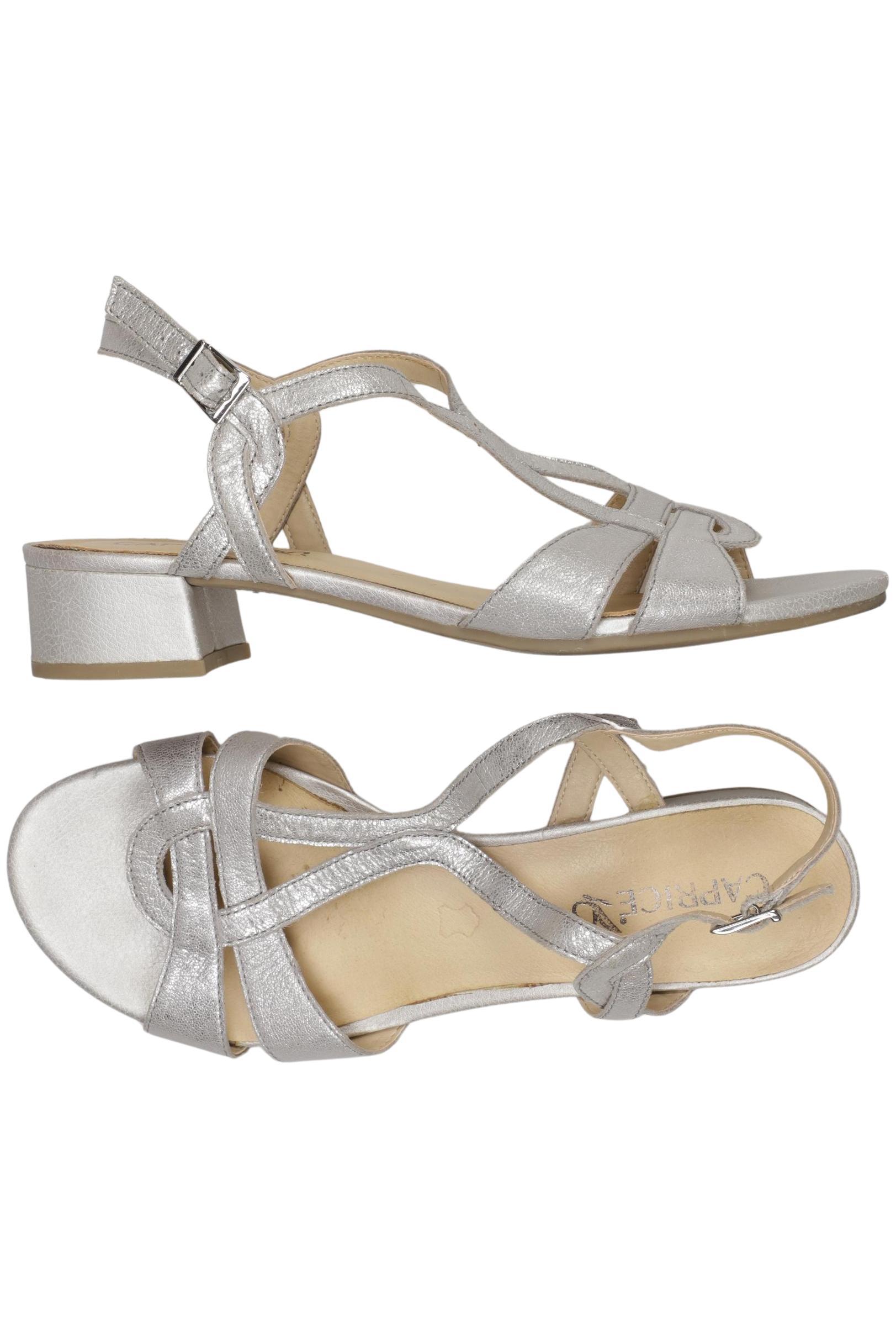 

Caprice Damen Sandale, silber, Gr. 40