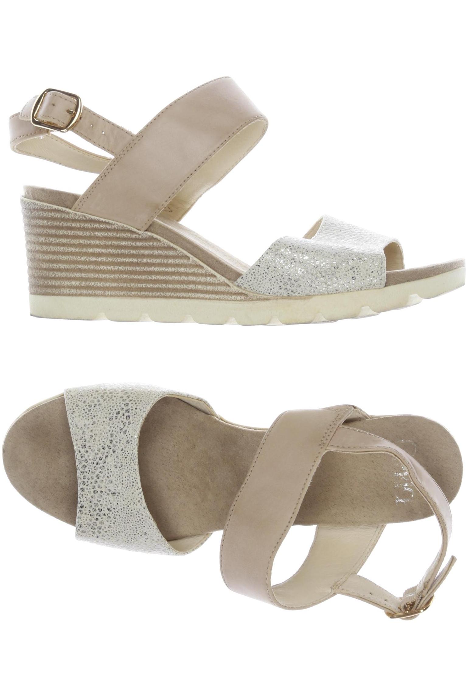 

Caprice Damen Sandale, beige, Gr. 5.5