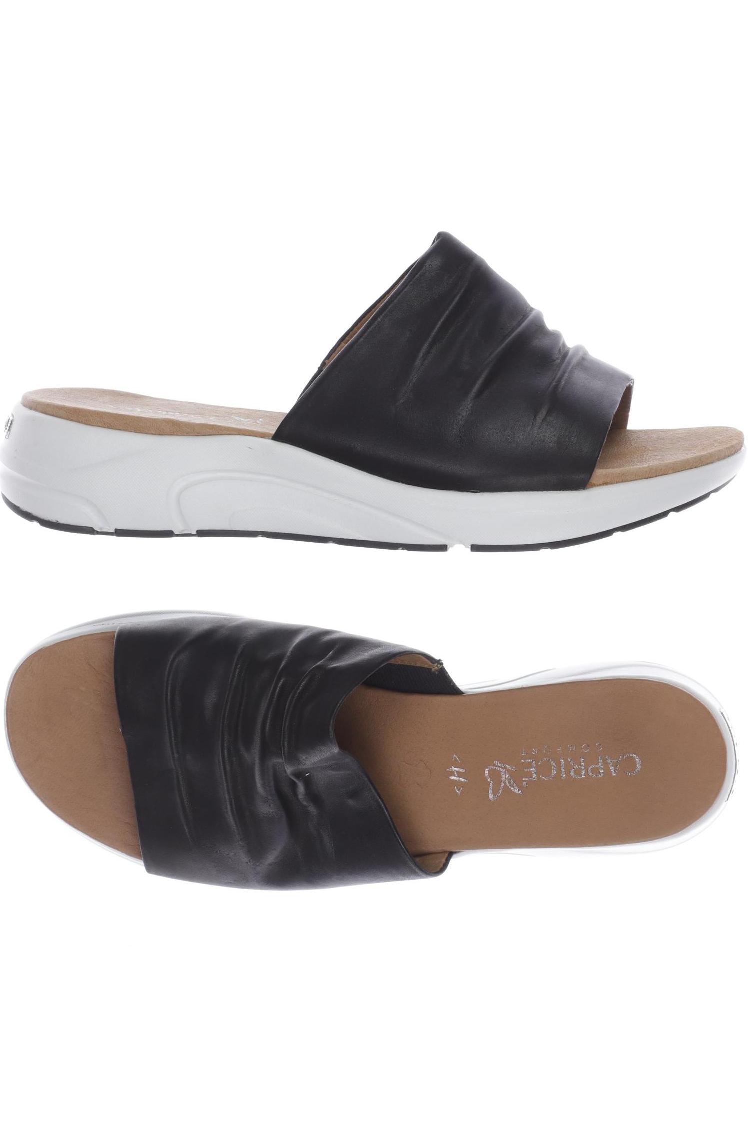 

Caprice Damen Sandale, schwarz, Gr. 40