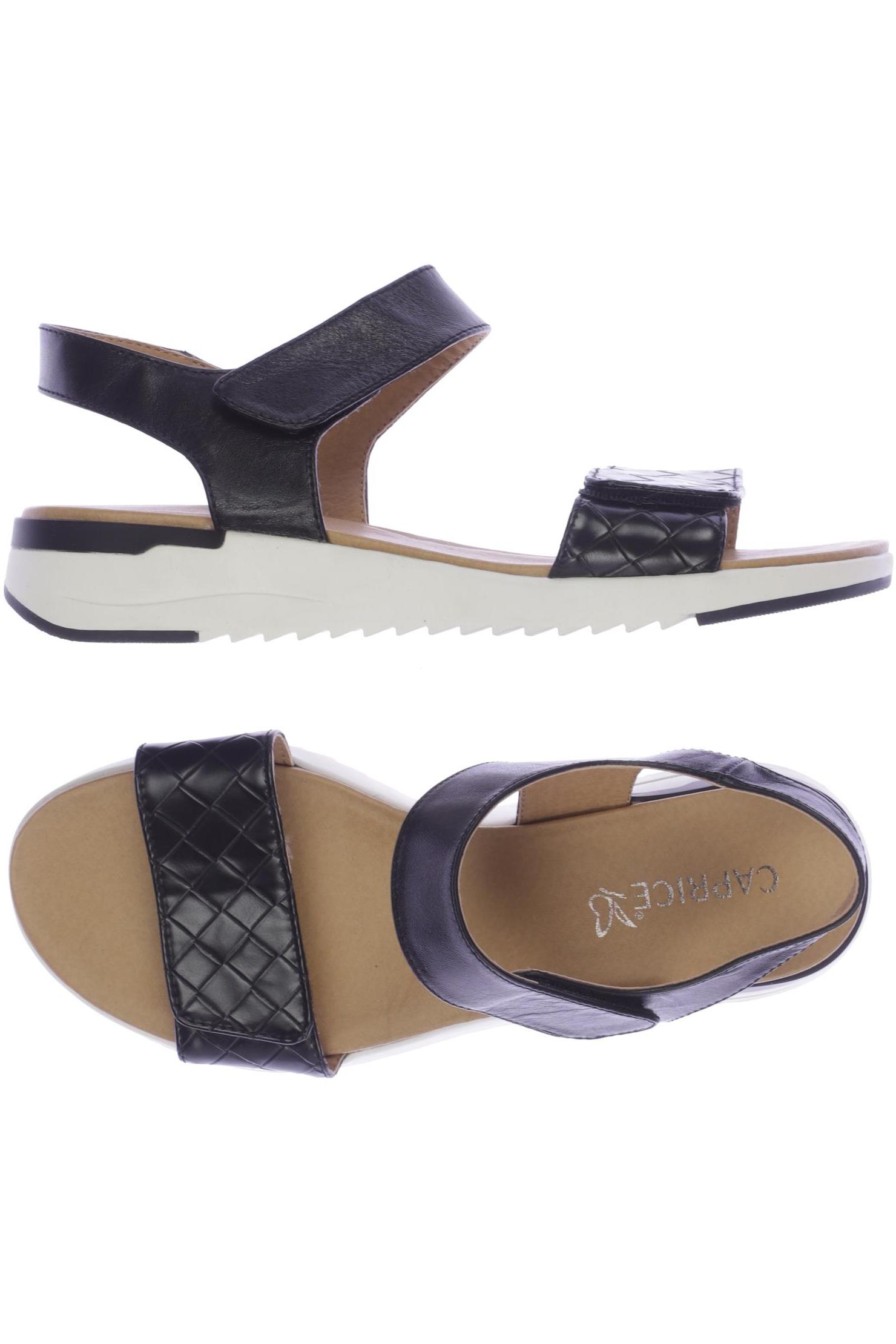 

Caprice Damen Sandale, schwarz
