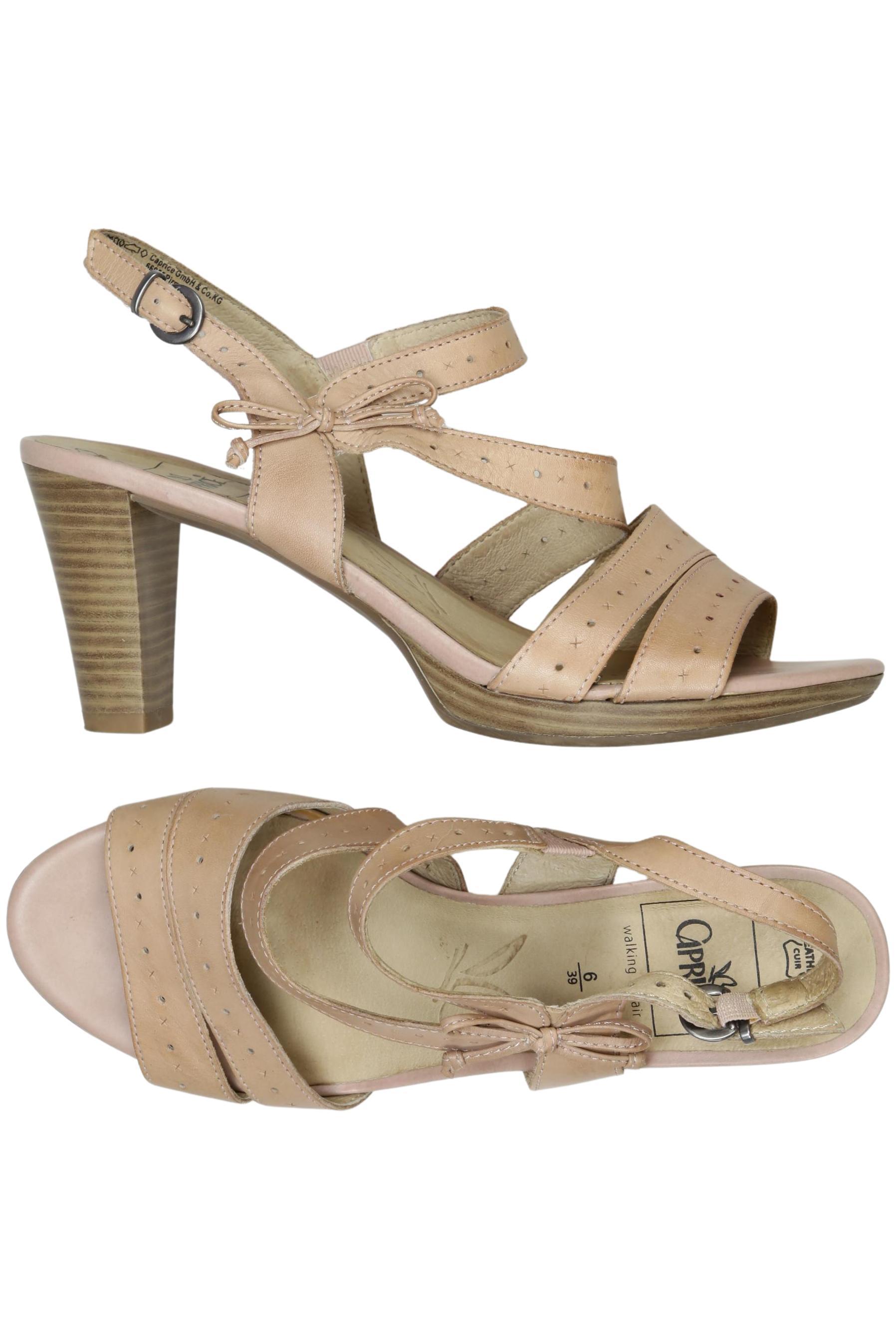 

Caprice Damen Sandale, beige, Gr. 39