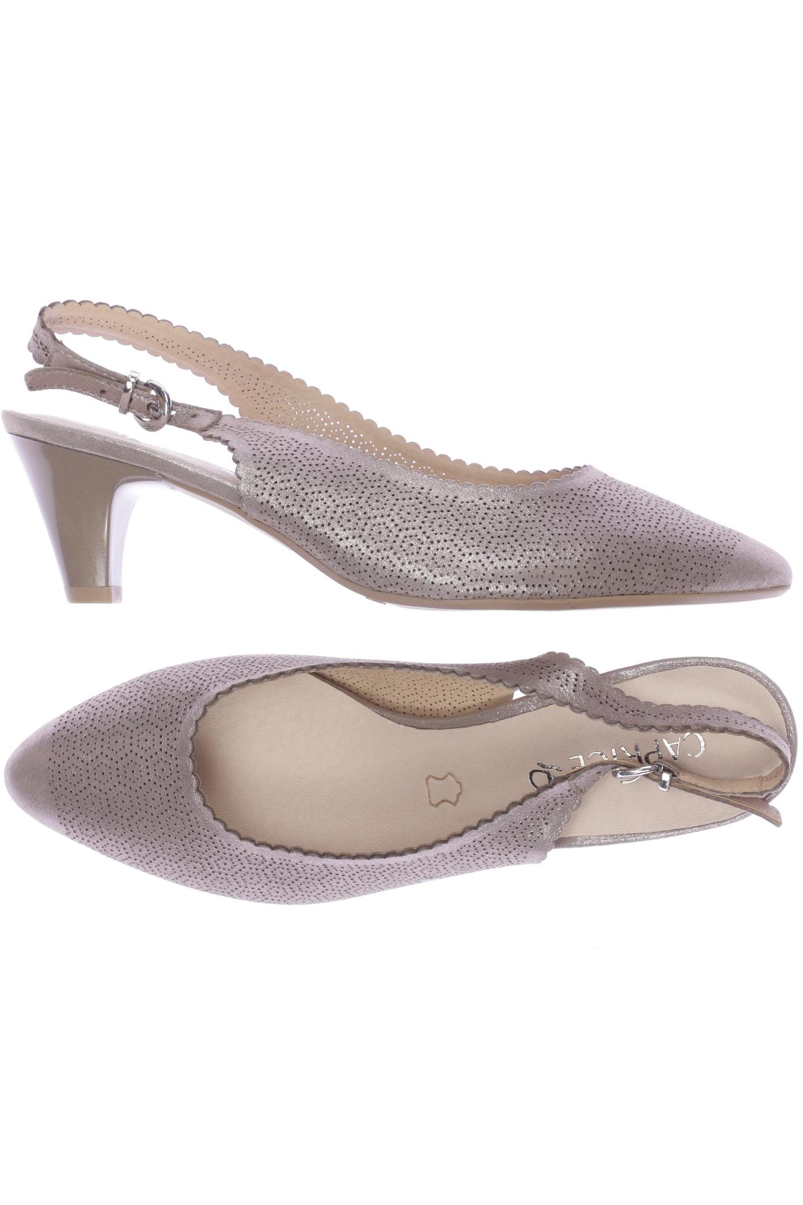 

Caprice Damen Sandale, beige, Gr. 5.5