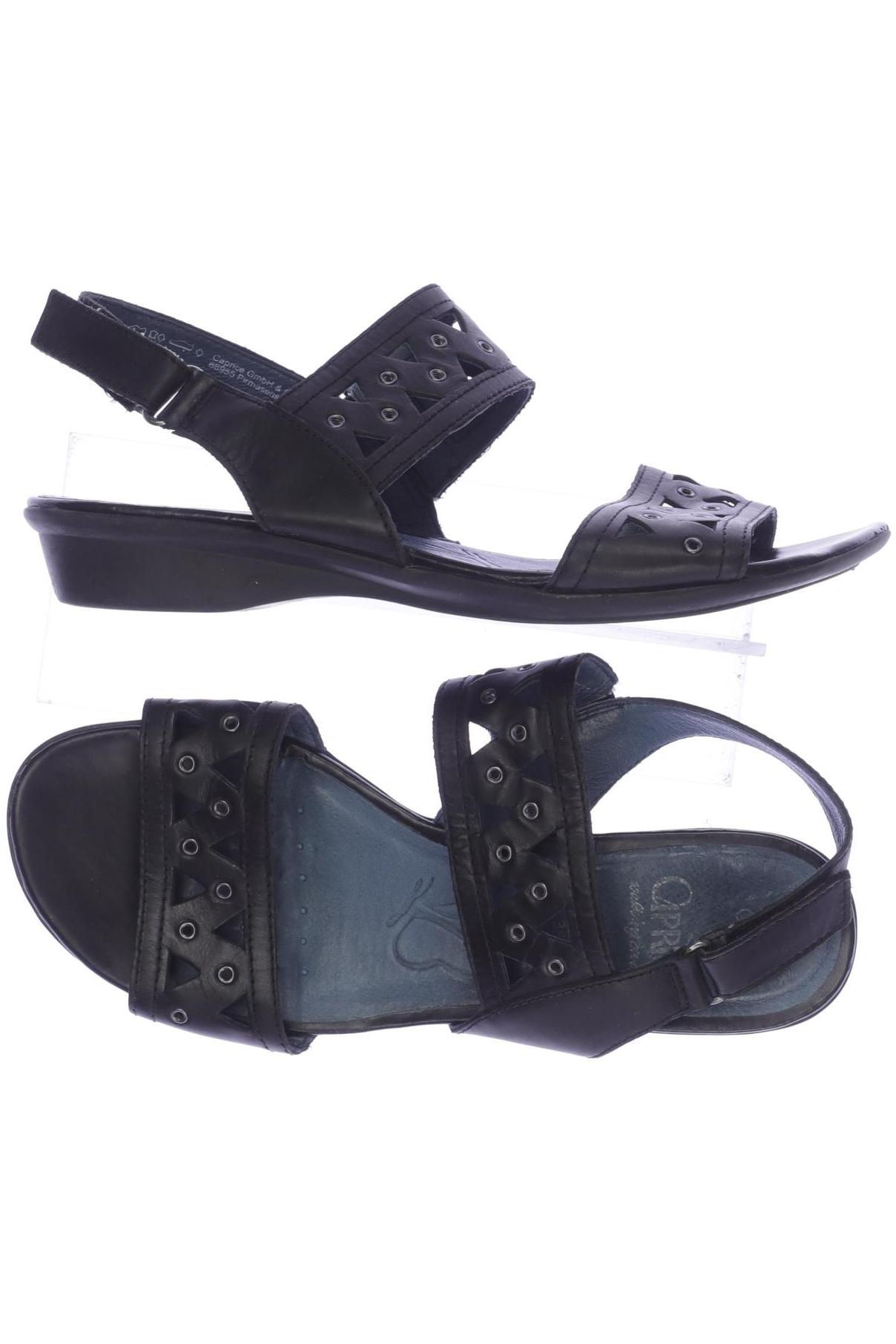 

Caprice Damen Sandale, schwarz, Gr. 5