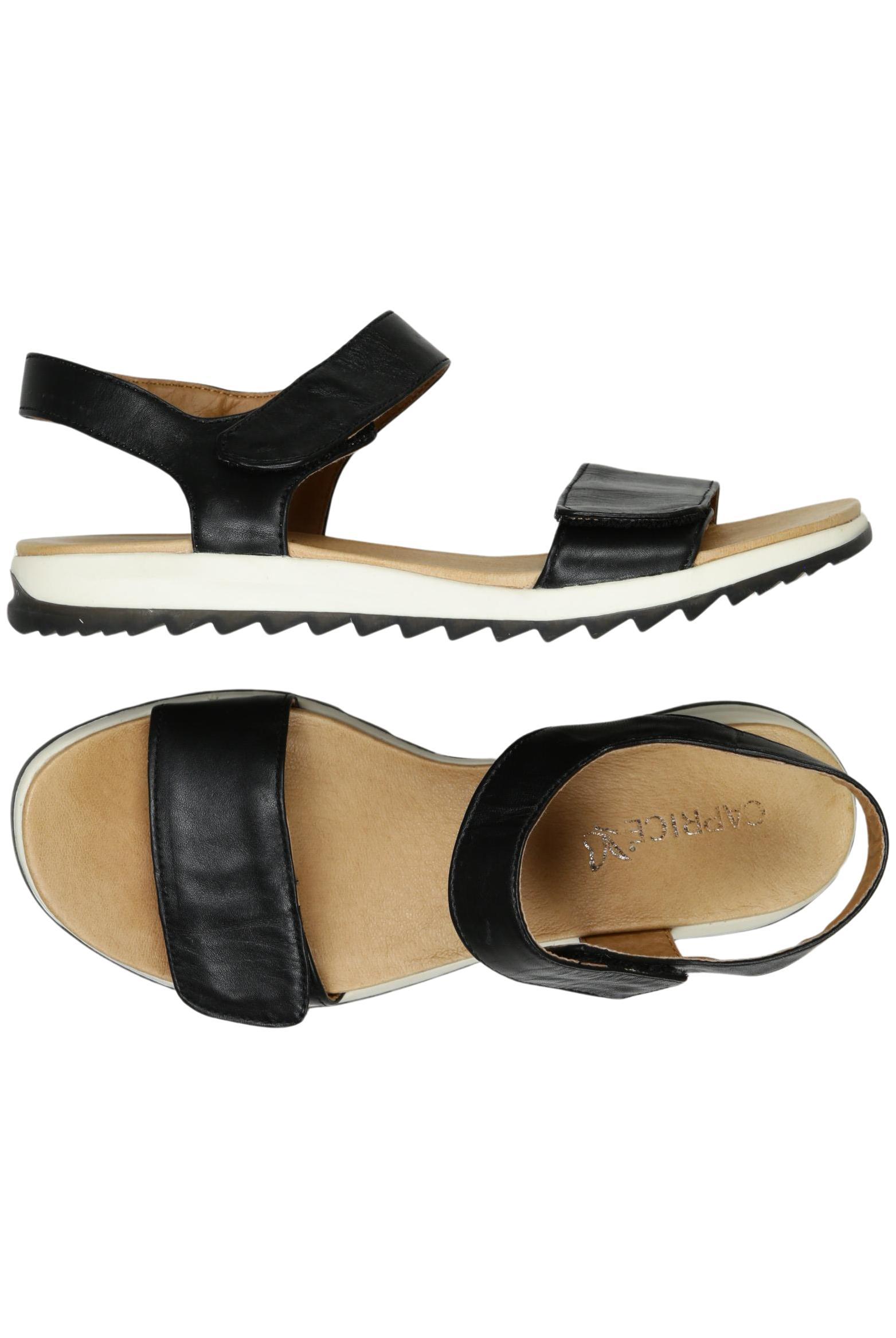

Caprice Damen Sandale, schwarz, Gr. 39