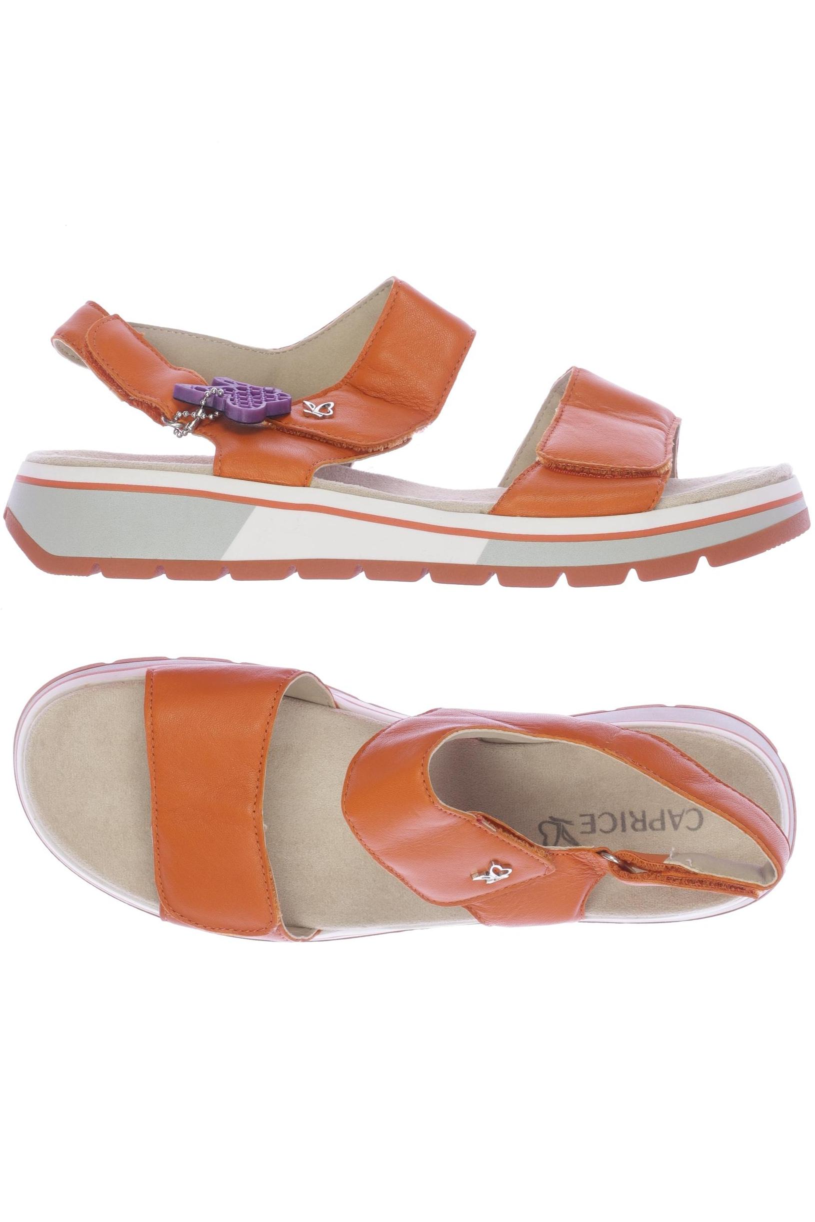 

Caprice Damen Sandale, orange, Gr. 40