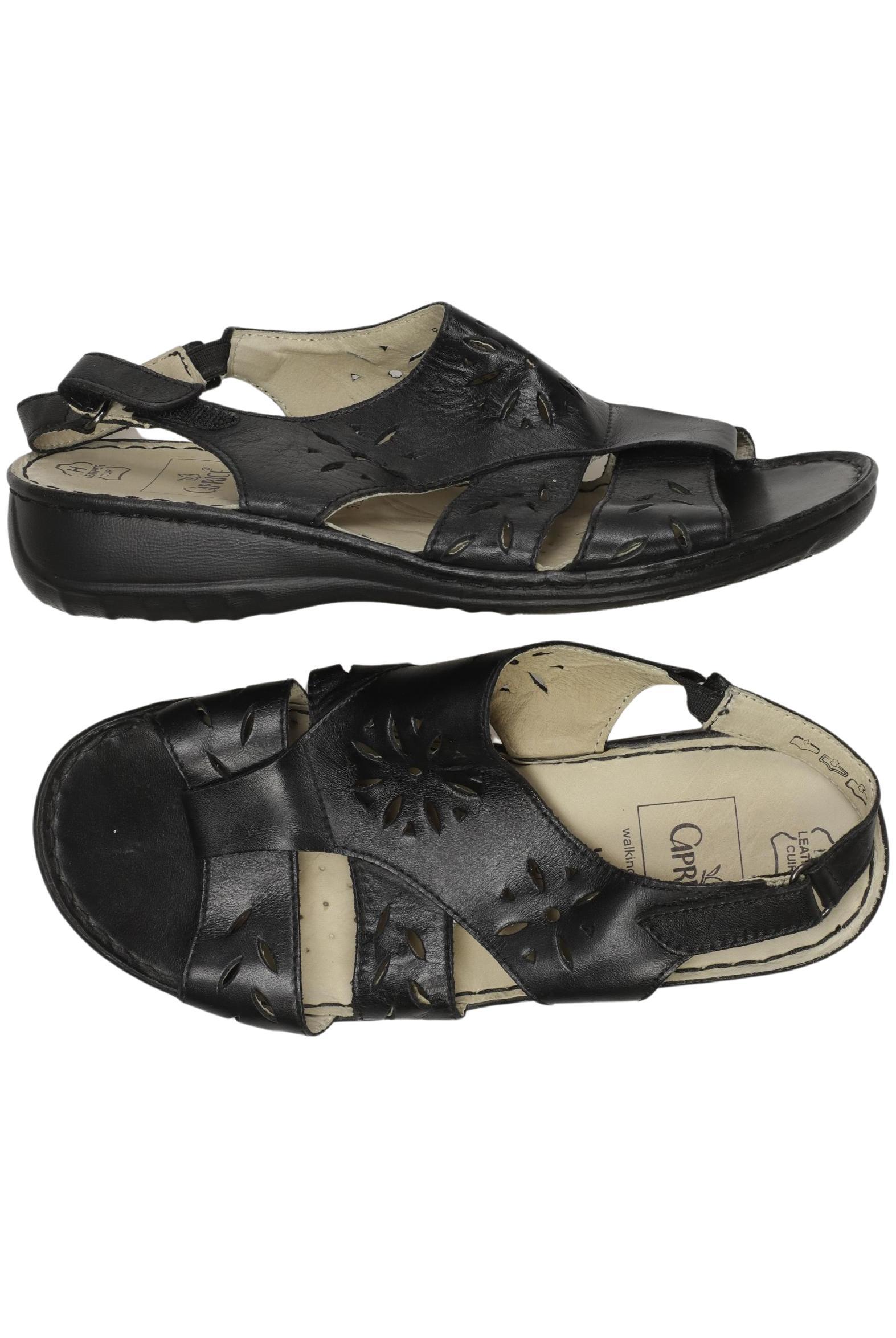 

Caprice Damen Sandale, schwarz, Gr. 37.5