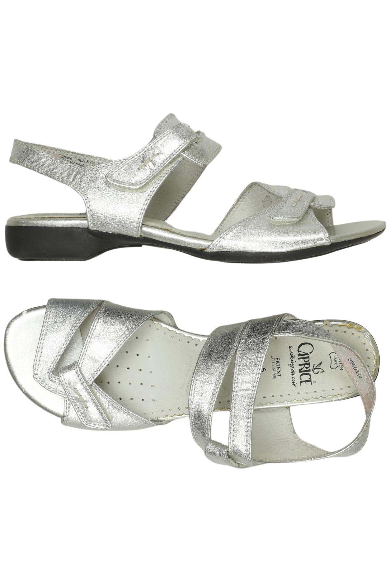 

Caprice Damen Sandale, silber, Gr. 39