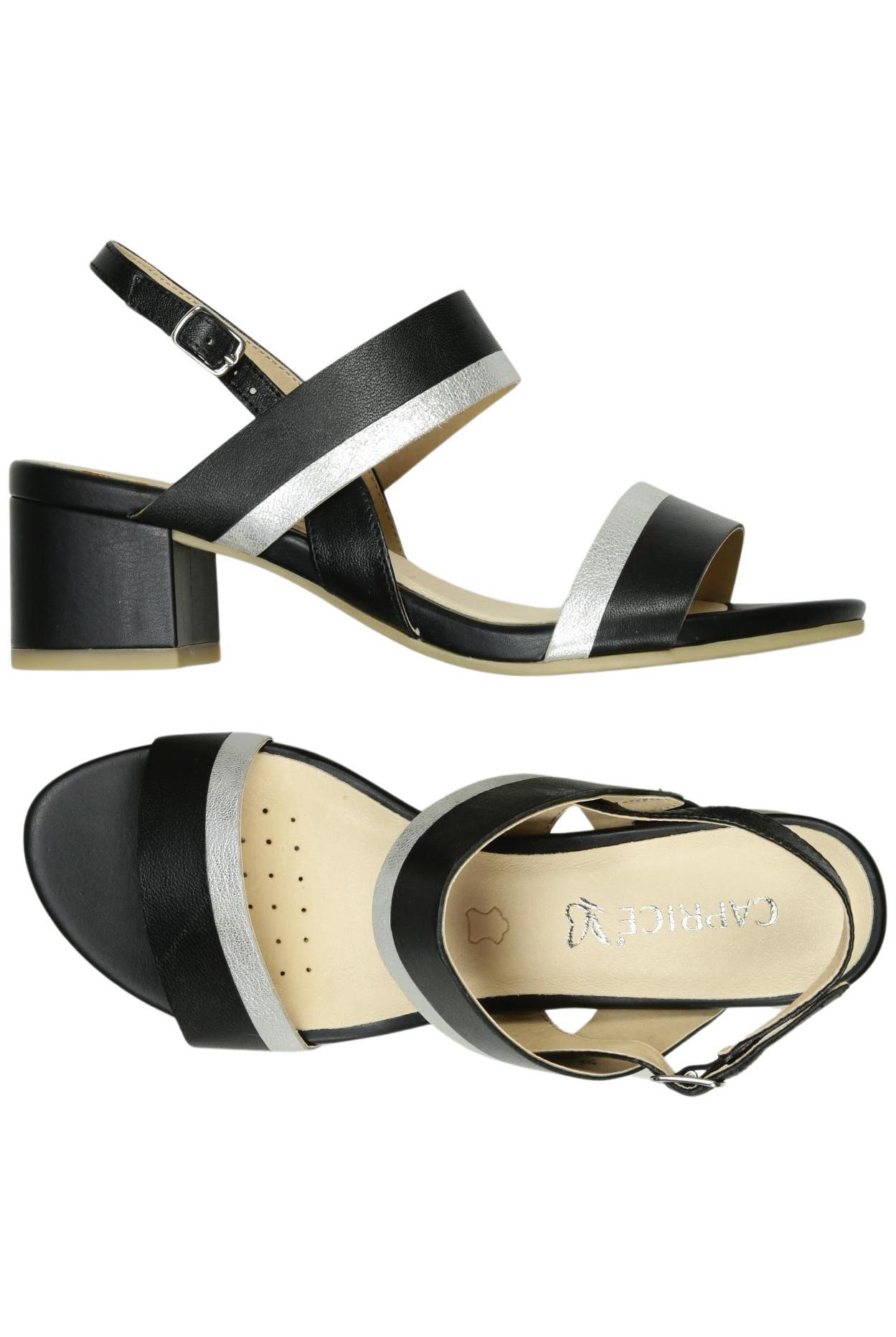 

Caprice Damen Sandale, schwarz, Gr. 5