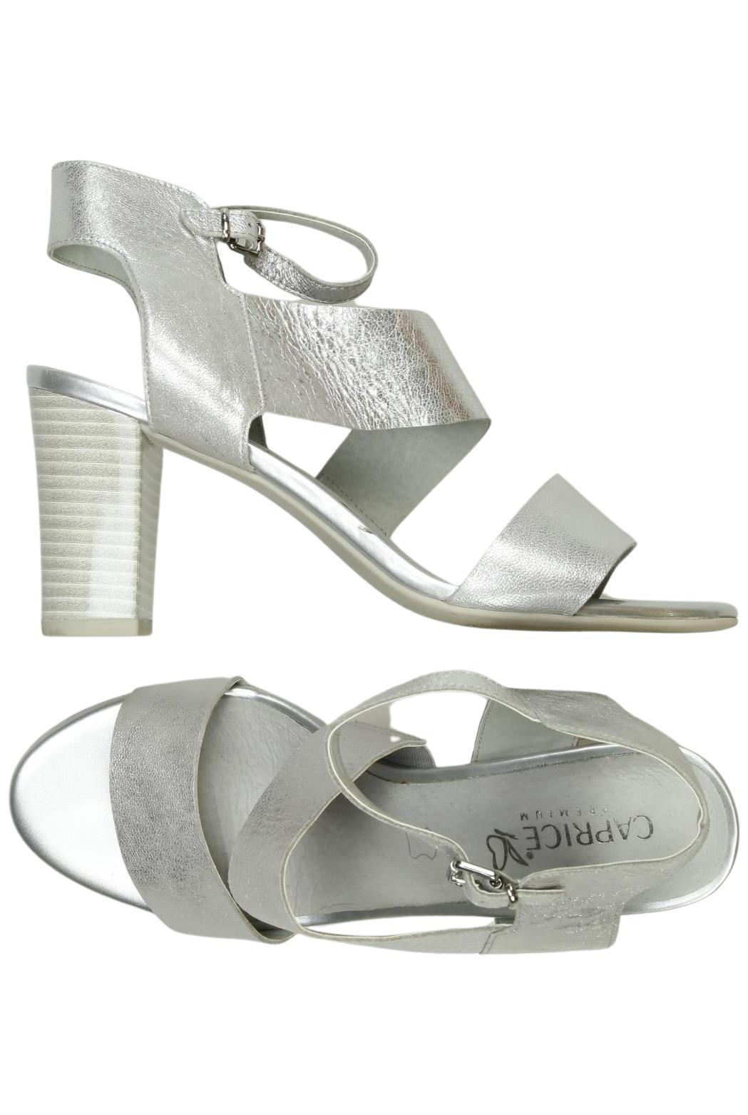 

Caprice Damen Sandale, silber, Gr. 7