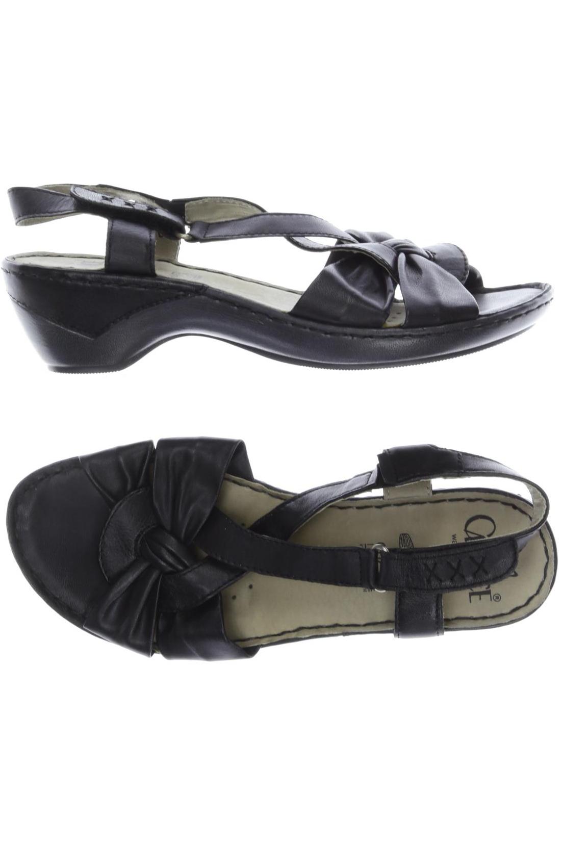 

Caprice Damen Sandale, schwarz, Gr. 38