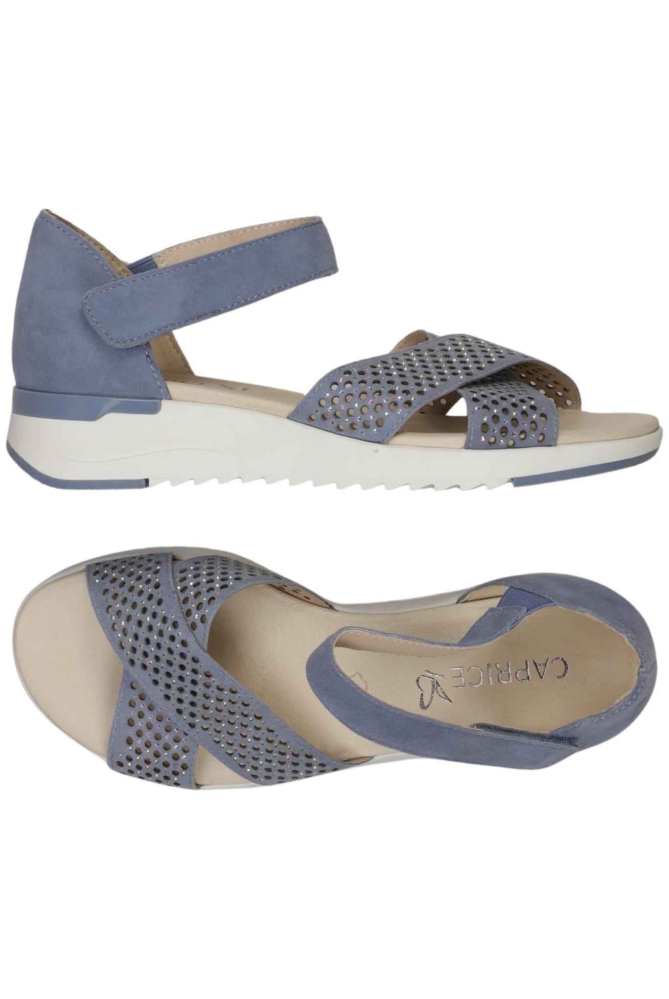 

Caprice Damen Sandale, blau, Gr. 37