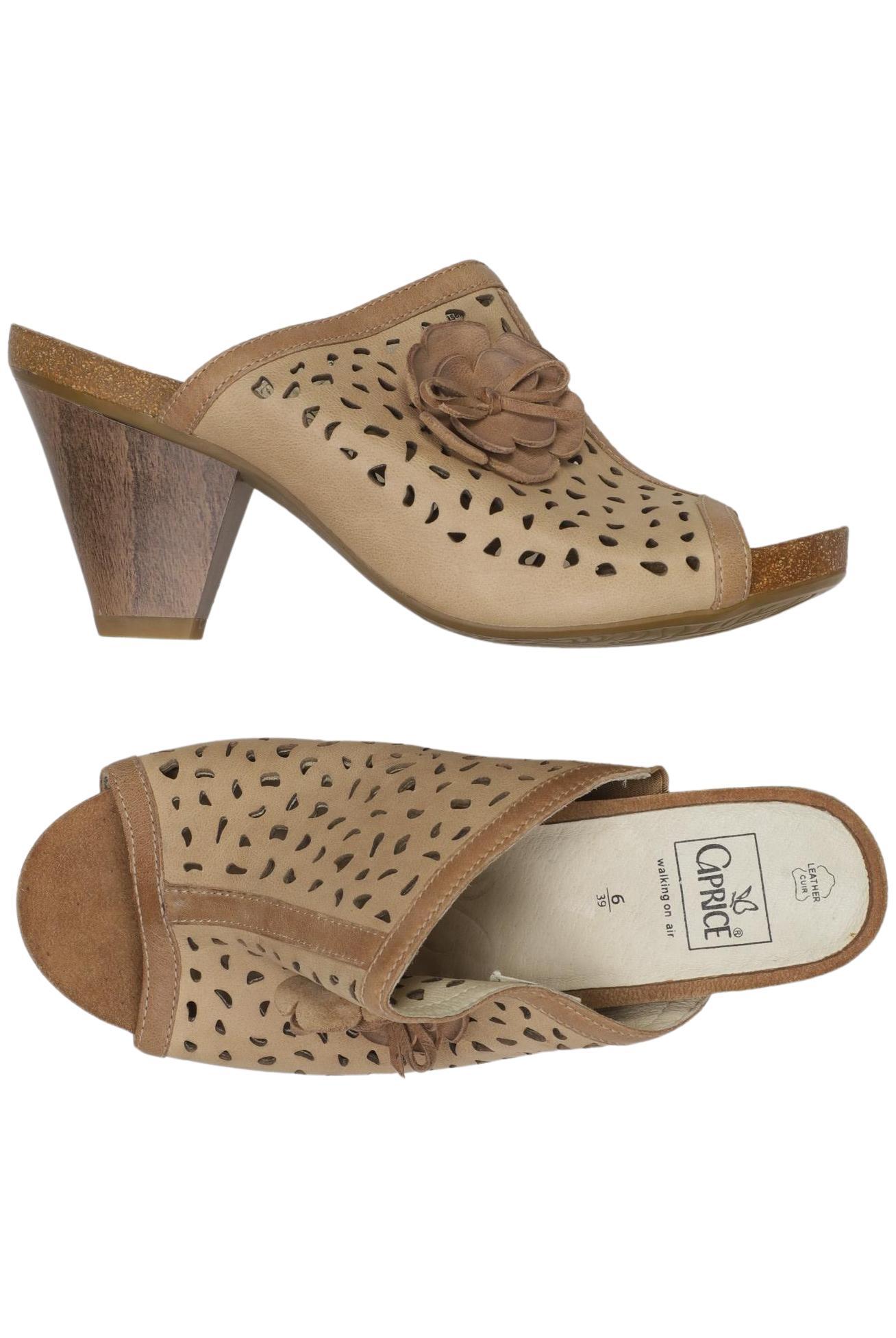 

Caprice Damen Sandale, beige, Gr. 39