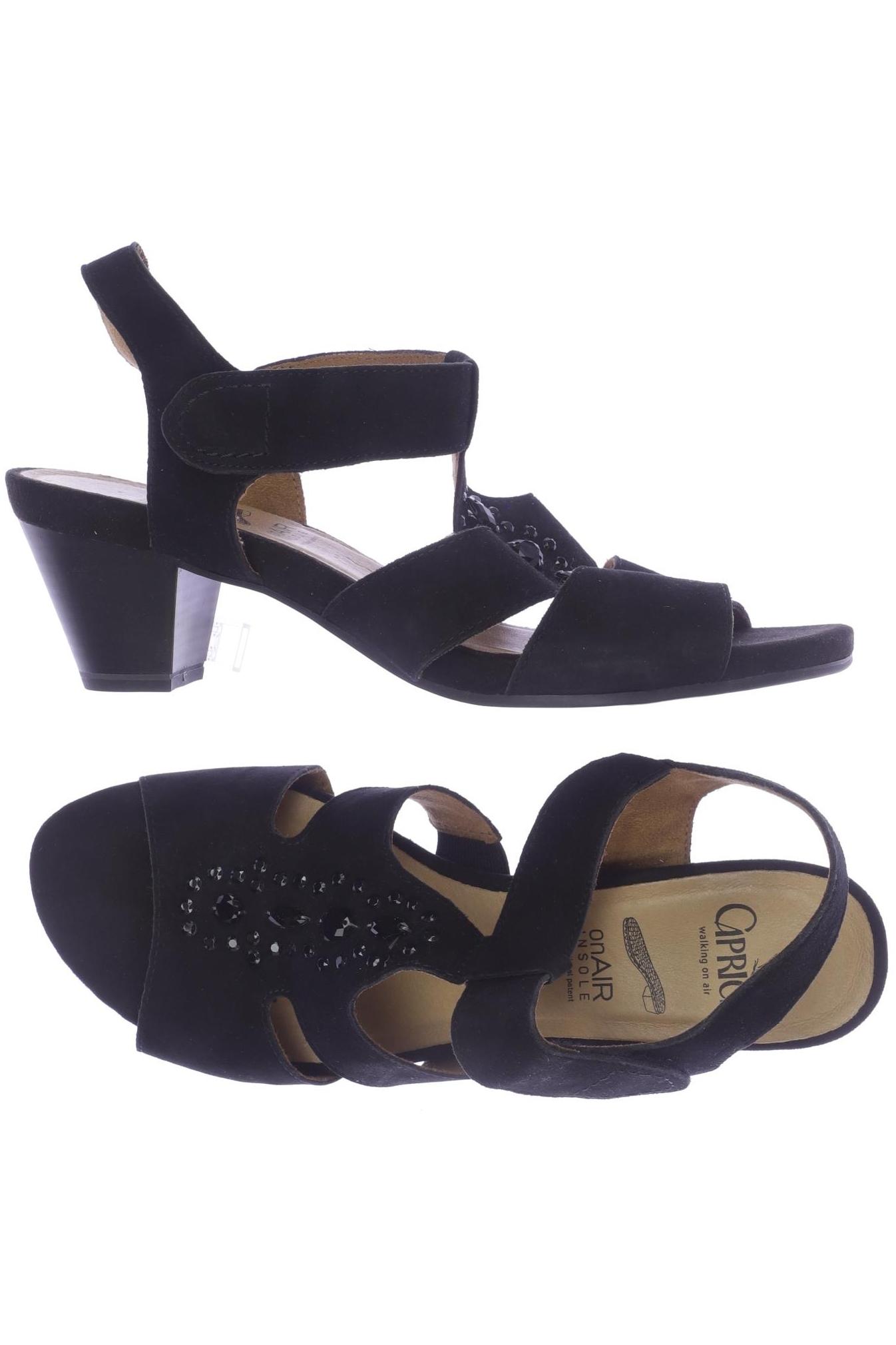 

Caprice Damen Sandale, schwarz, Gr. 42