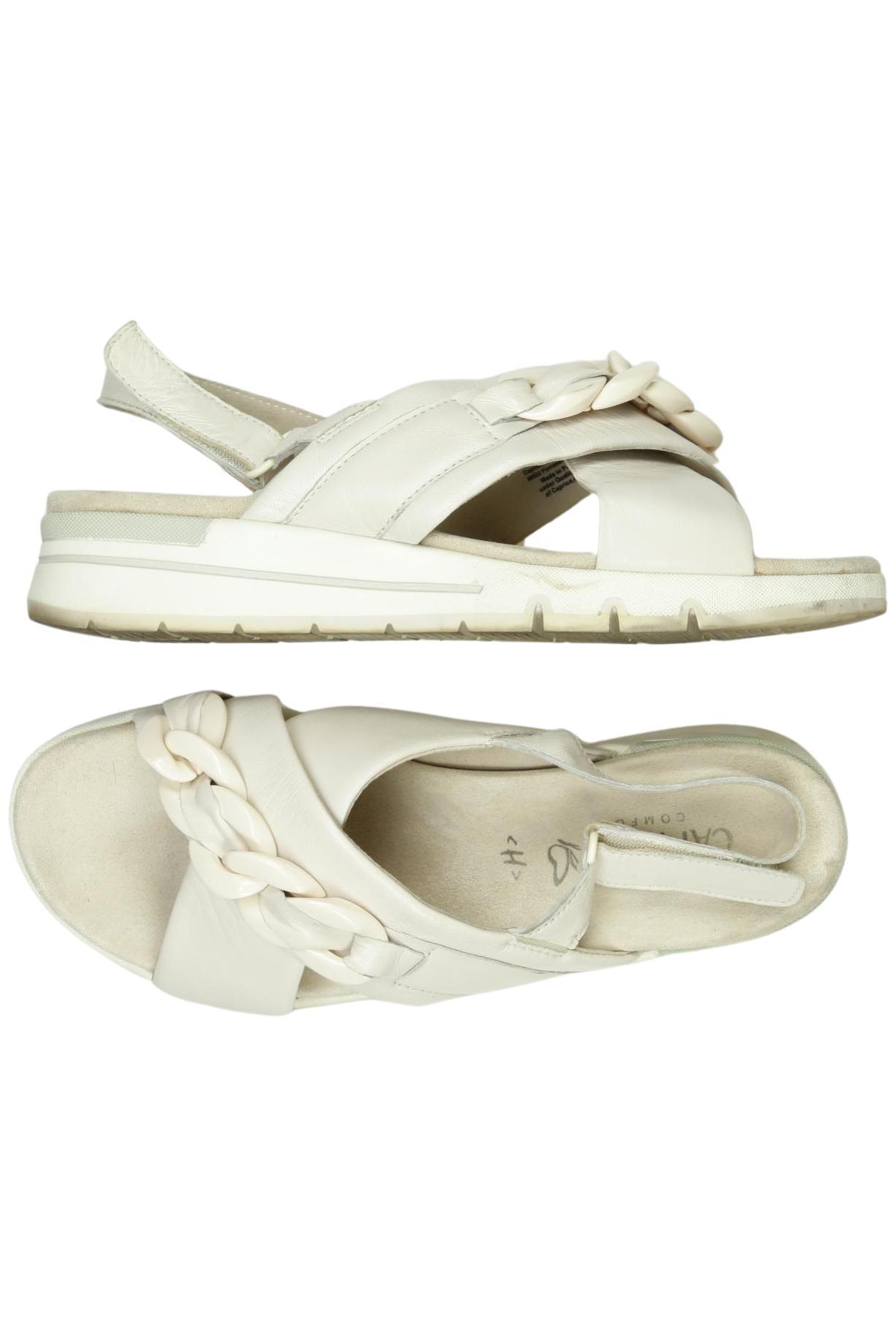 

Caprice Damen Sandale, cremeweiß, Gr. 40