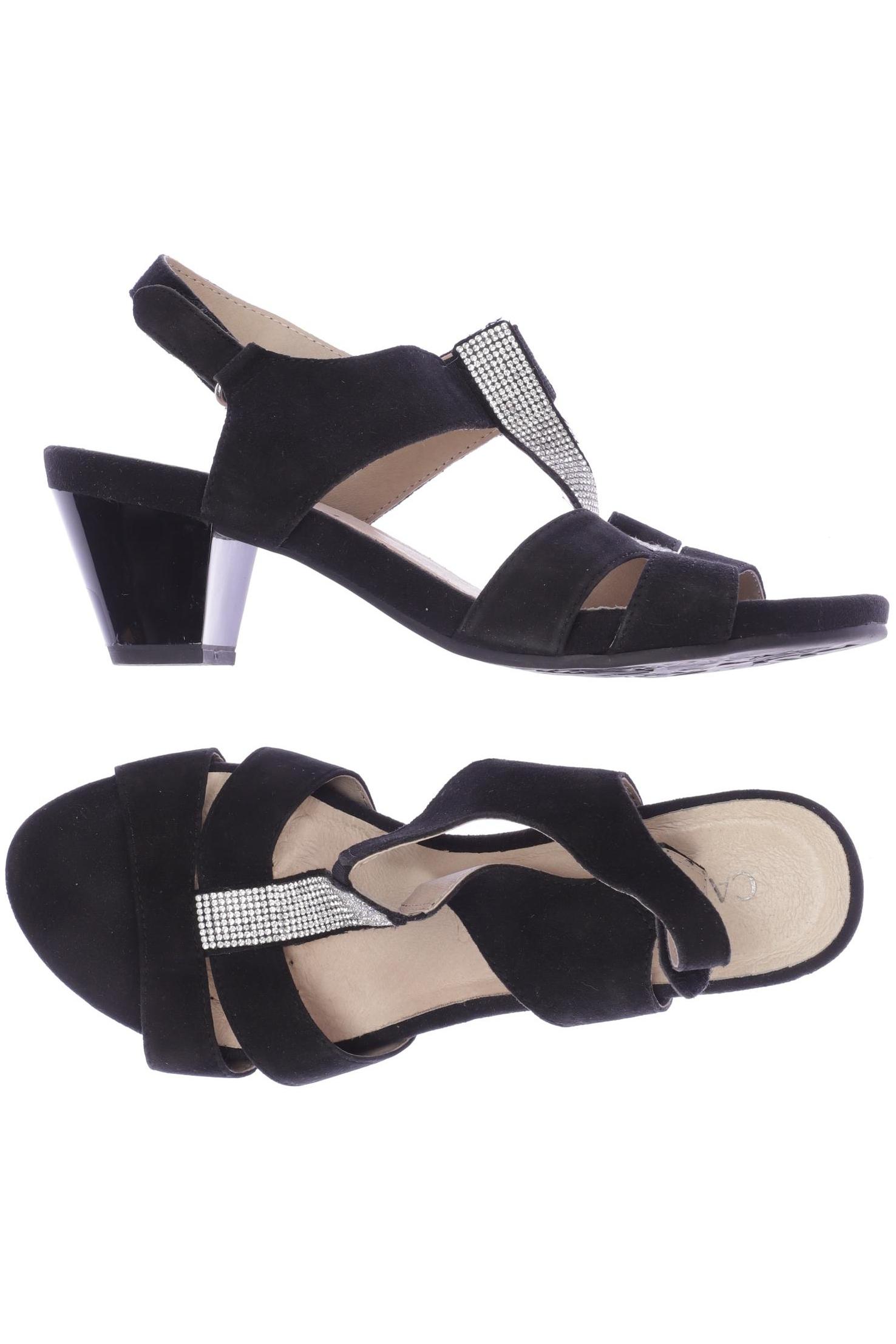 

Caprice Damen Sandale, schwarz, Gr. 38.5