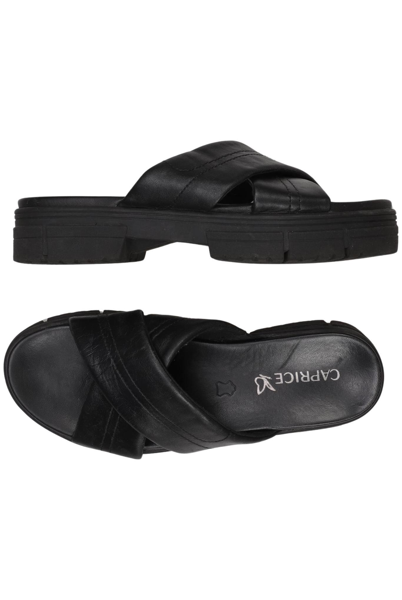 

Caprice Damen Sandale, schwarz, Gr. 38