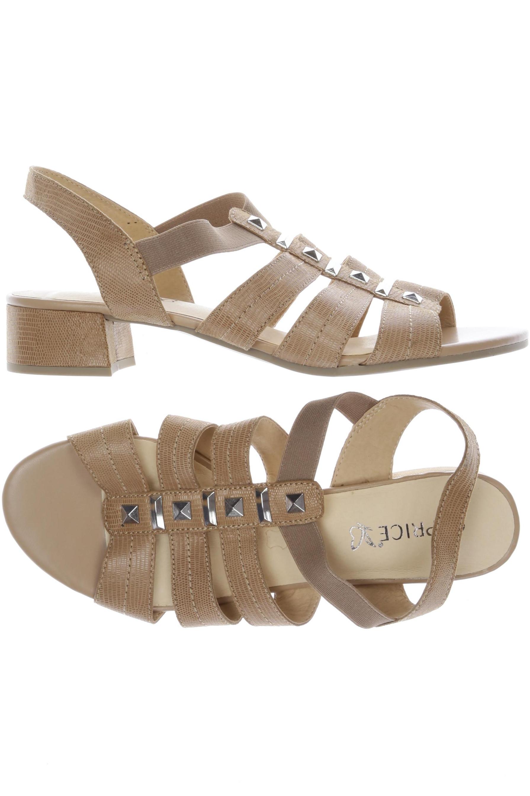 

Caprice Damen Sandale, beige, Gr. 41