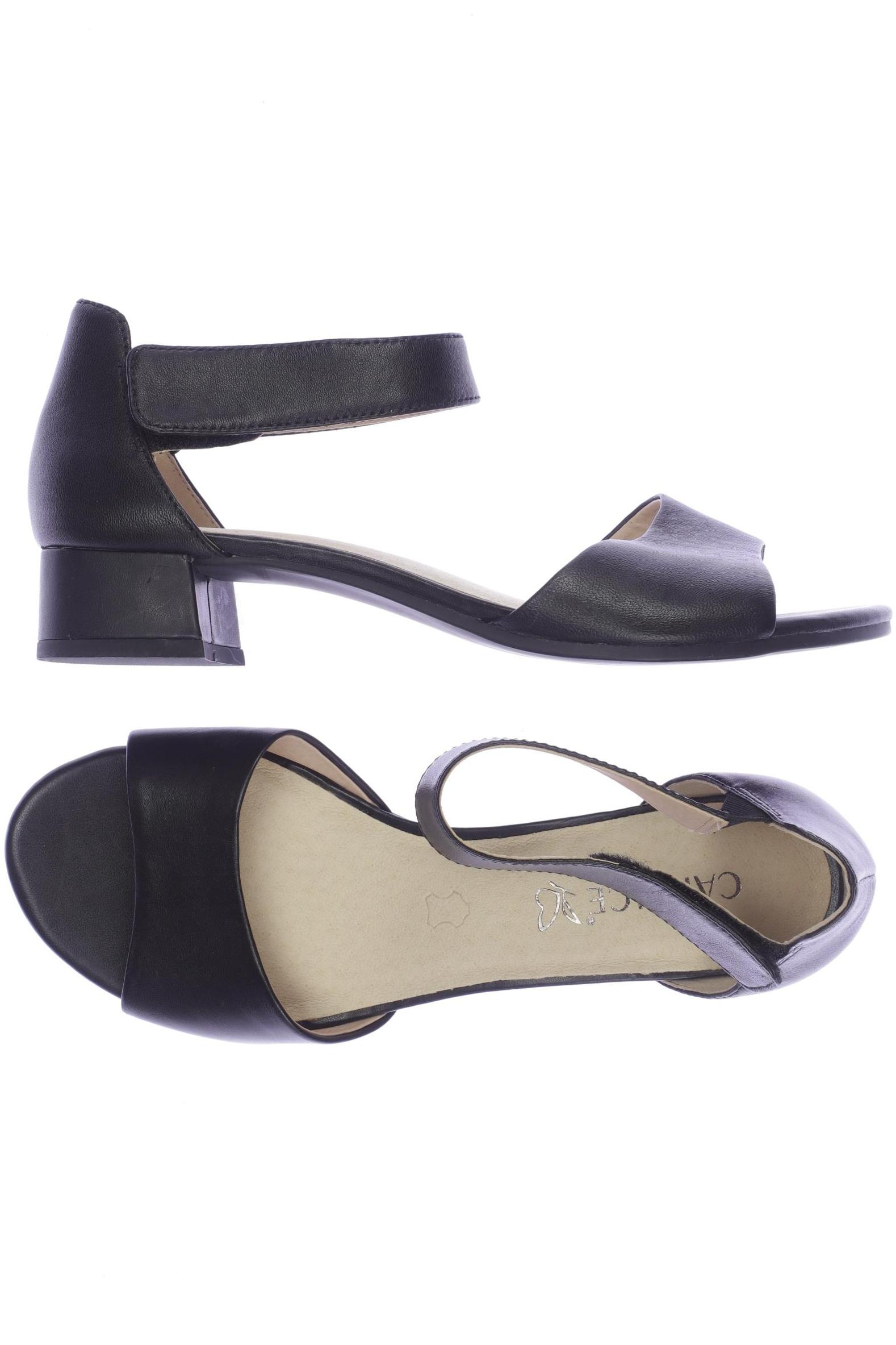 

Caprice Damen Sandale, schwarz, Gr. 38