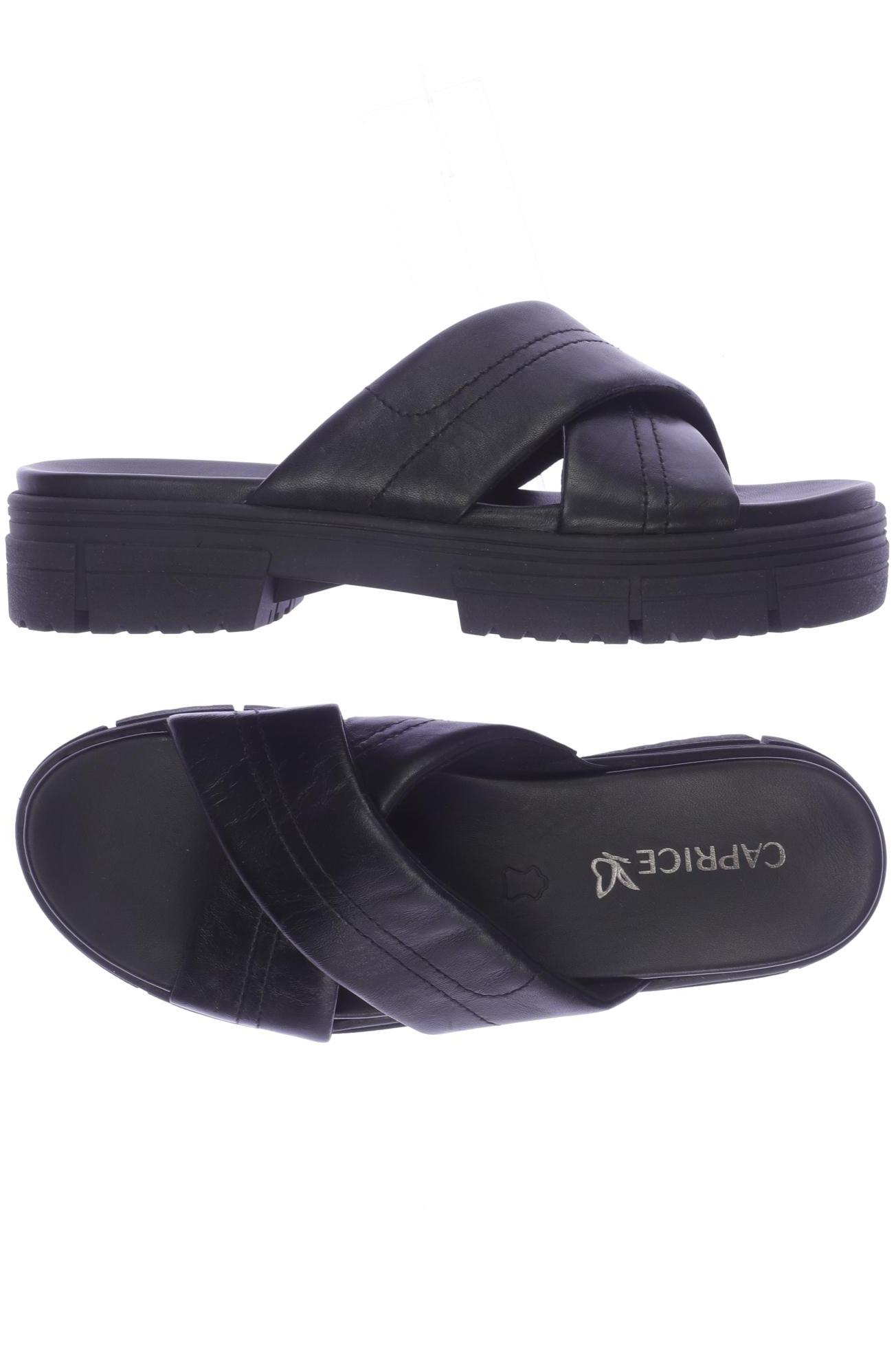 

Caprice Damen Sandale, schwarz, Gr. 38