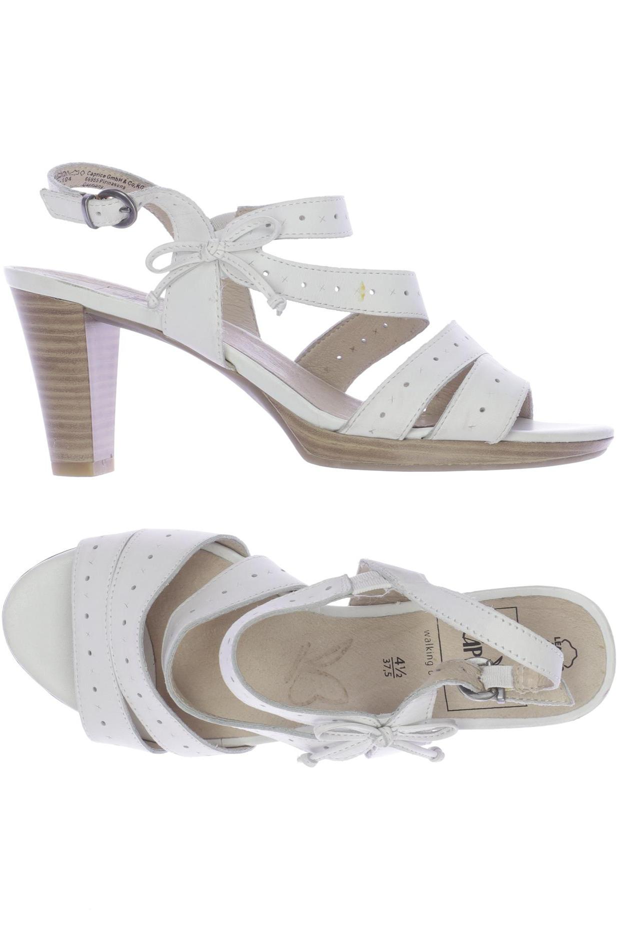 

Caprice Damen Sandale, weiß, Gr. 37.5