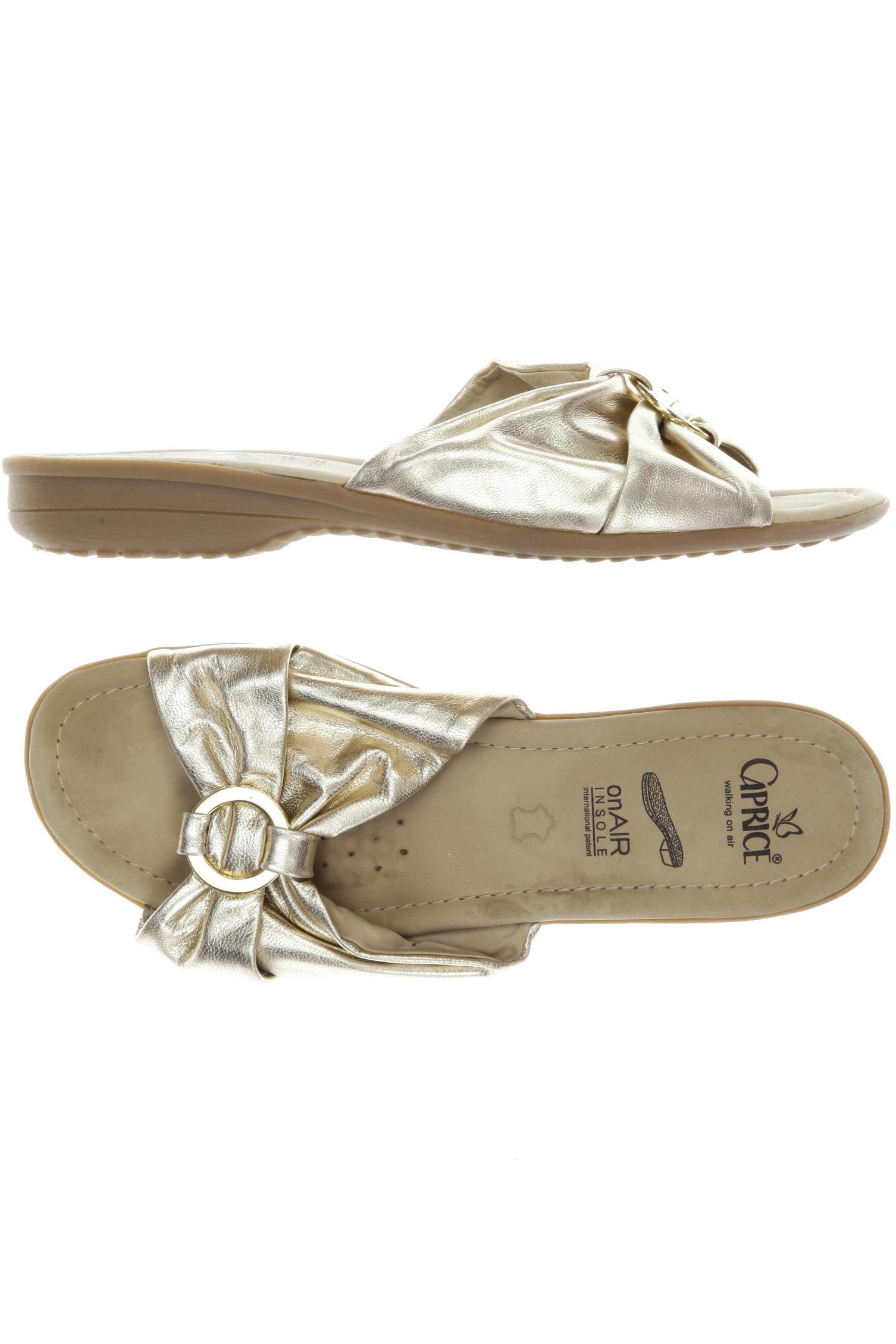 

Caprice Damen Sandale, gold, Gr. 41