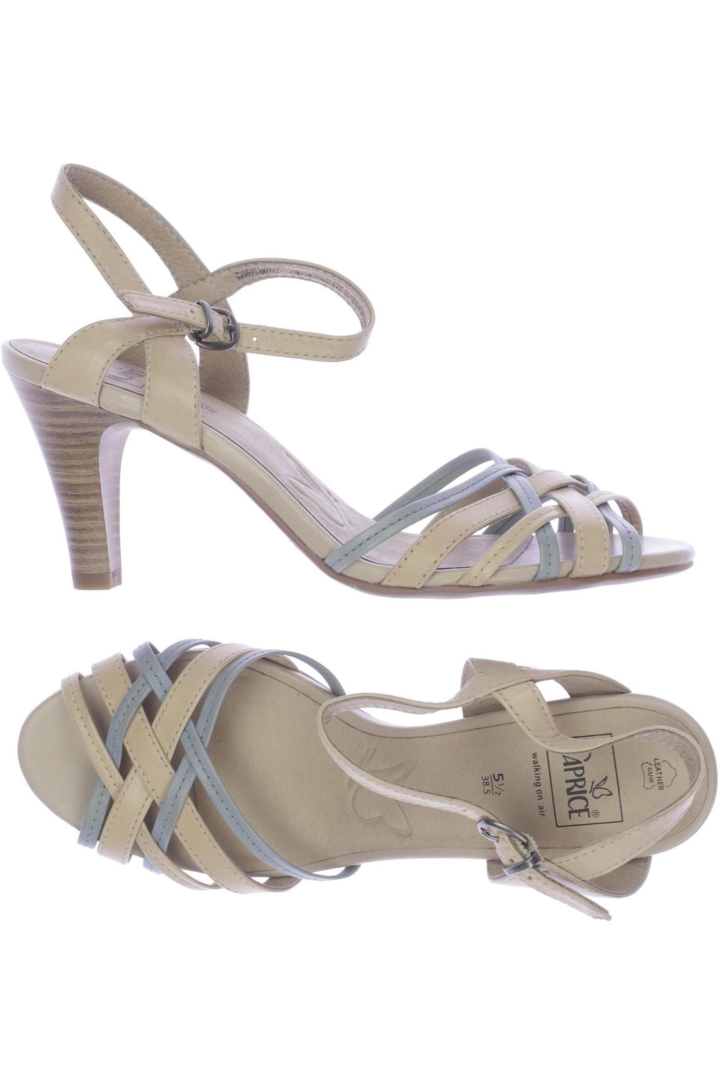

Caprice Damen Sandale, beige, Gr. 38.5