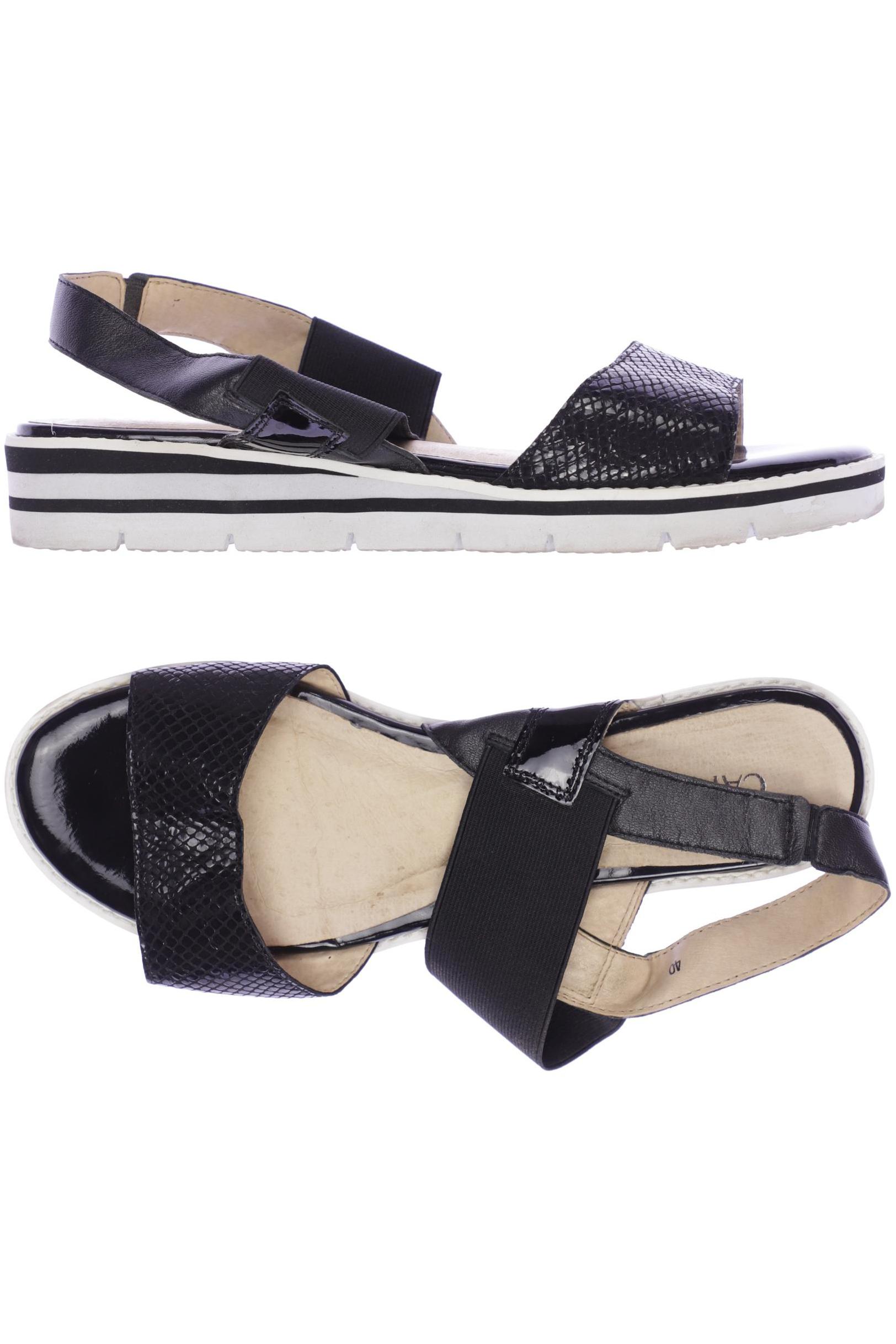 

Caprice Damen Sandale, schwarz, Gr. 40