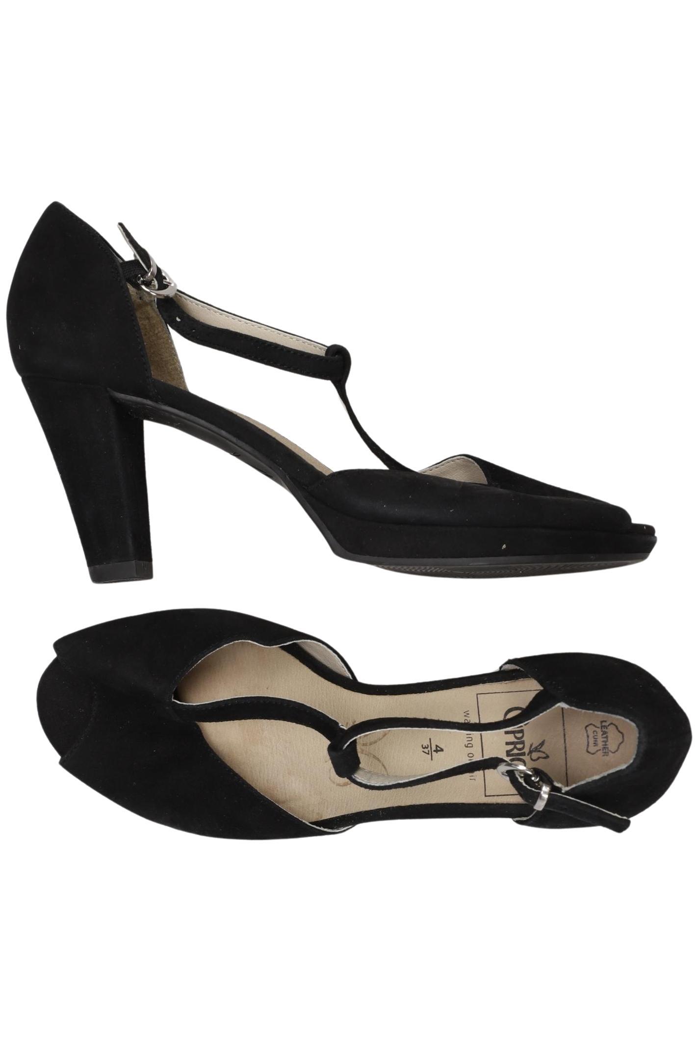 

Caprice Damen Sandale, schwarz, Gr. 4