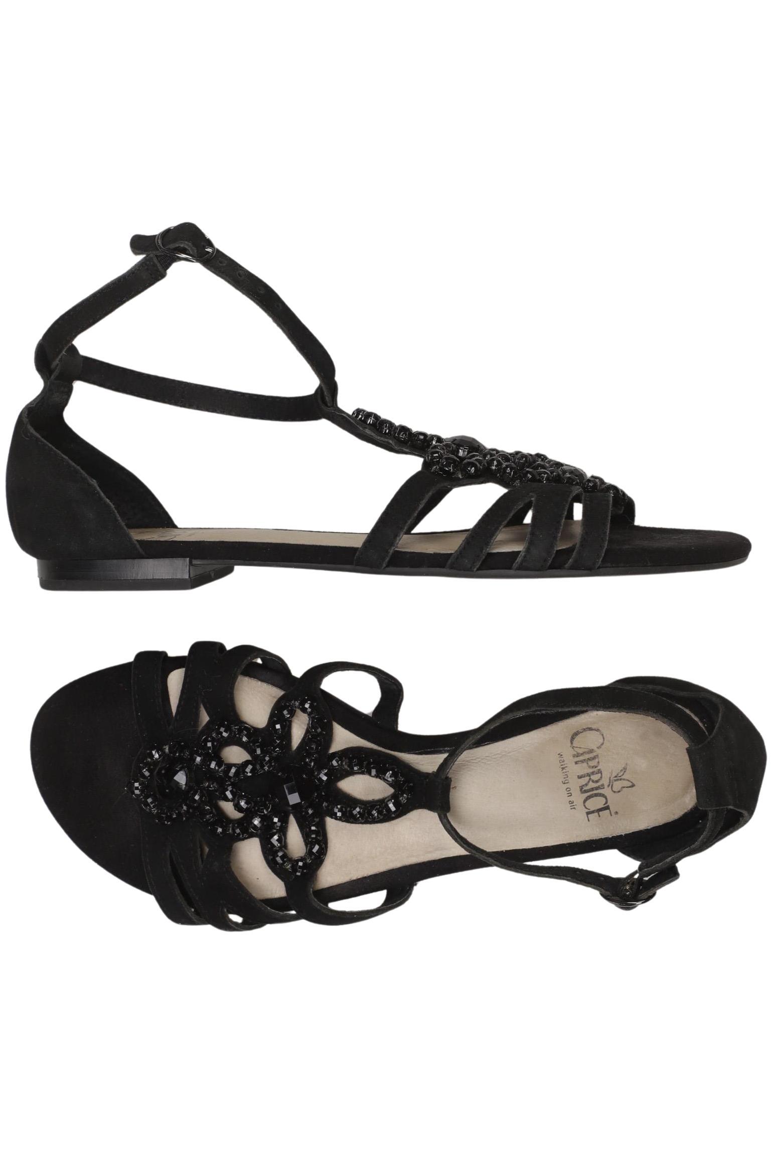 

Caprice Damen Sandale, schwarz, Gr. 37