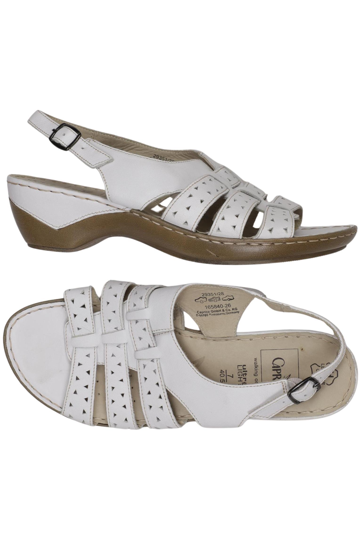 

Caprice Damen Sandale, weiß, Gr. 40.5