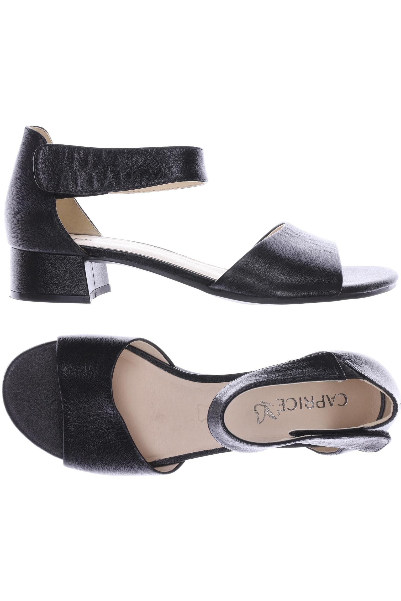 

Caprice Damen Sandale, schwarz, Gr. 38