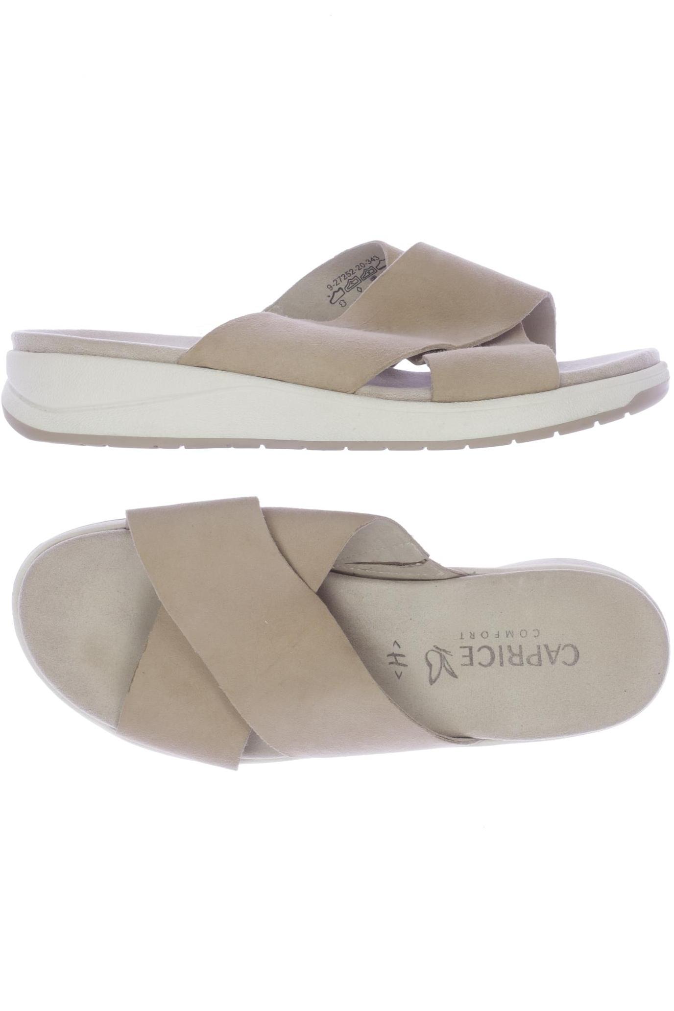 

Caprice Damen Sandale, beige, Gr. 38