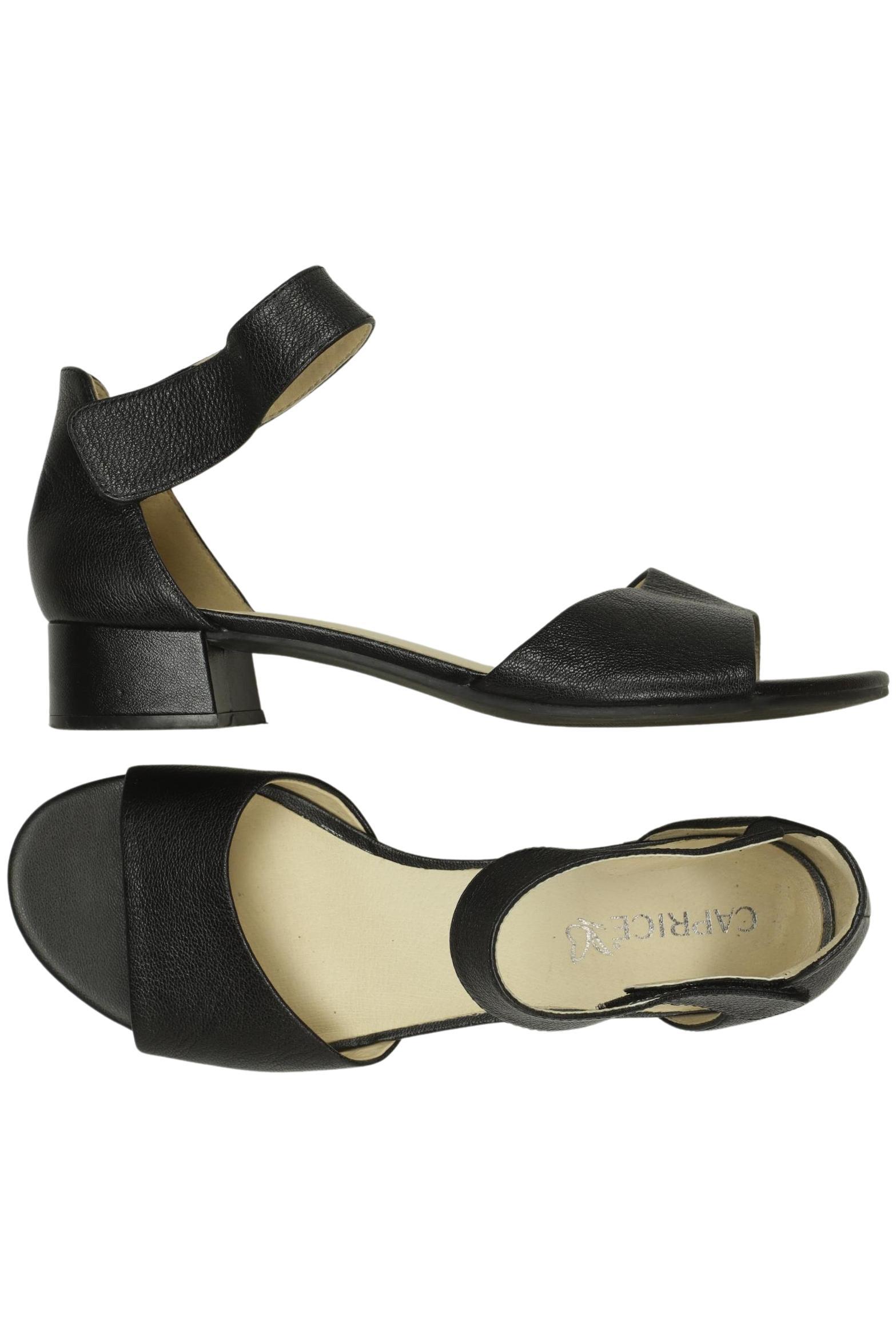 

Caprice Damen Sandale, schwarz, Gr. 6.5