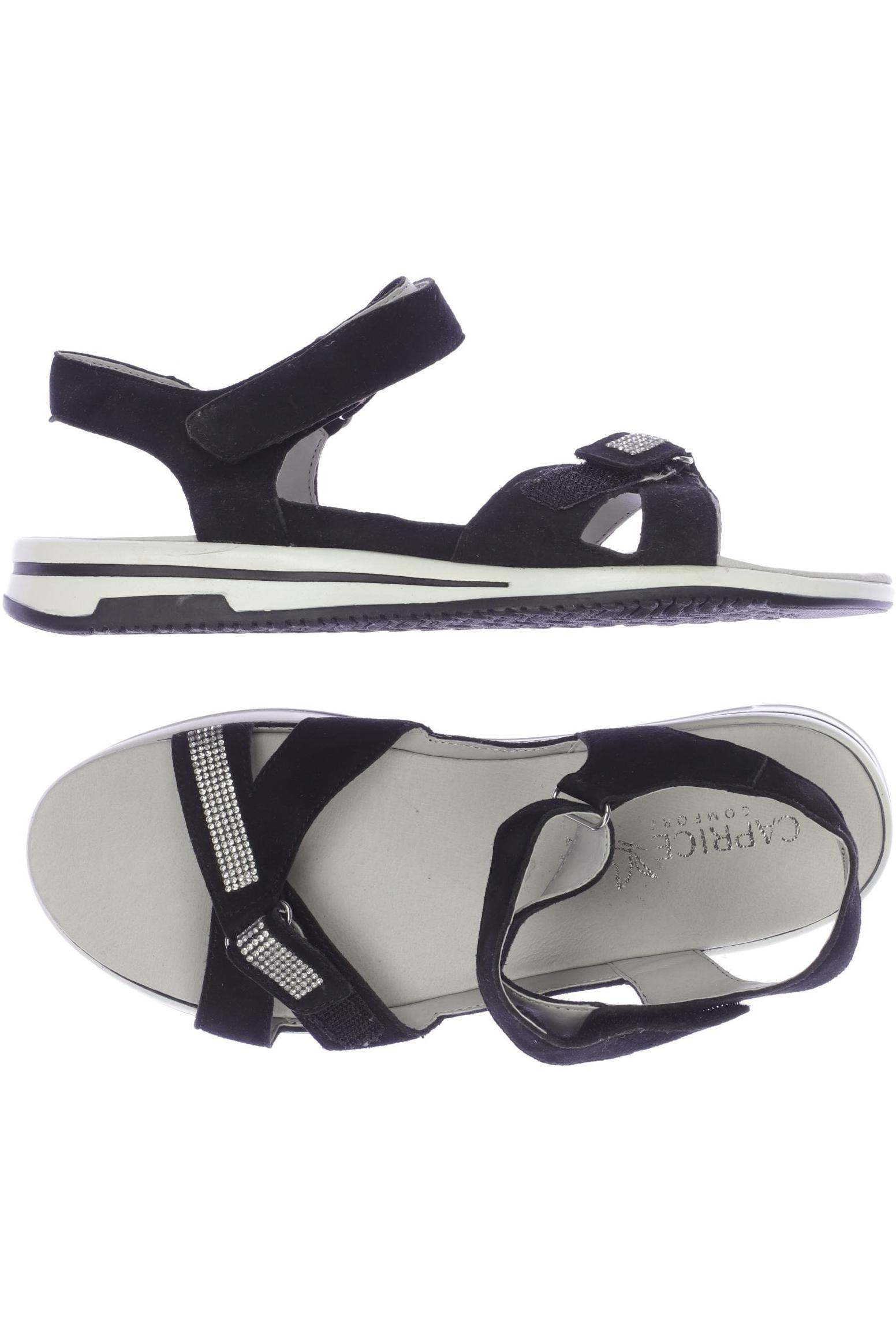 

Caprice Damen Sandale, schwarz, Gr. 5