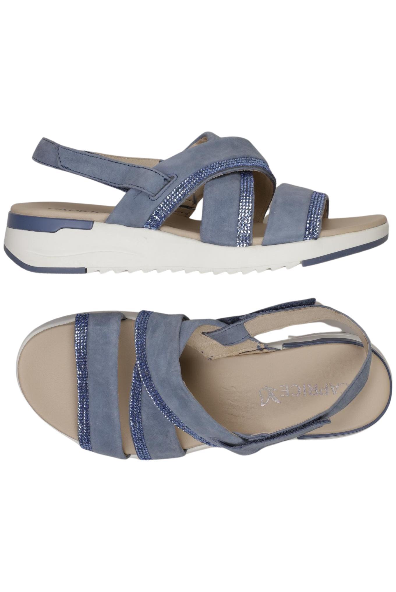 

Caprice Damen Sandale, blau, Gr. 37