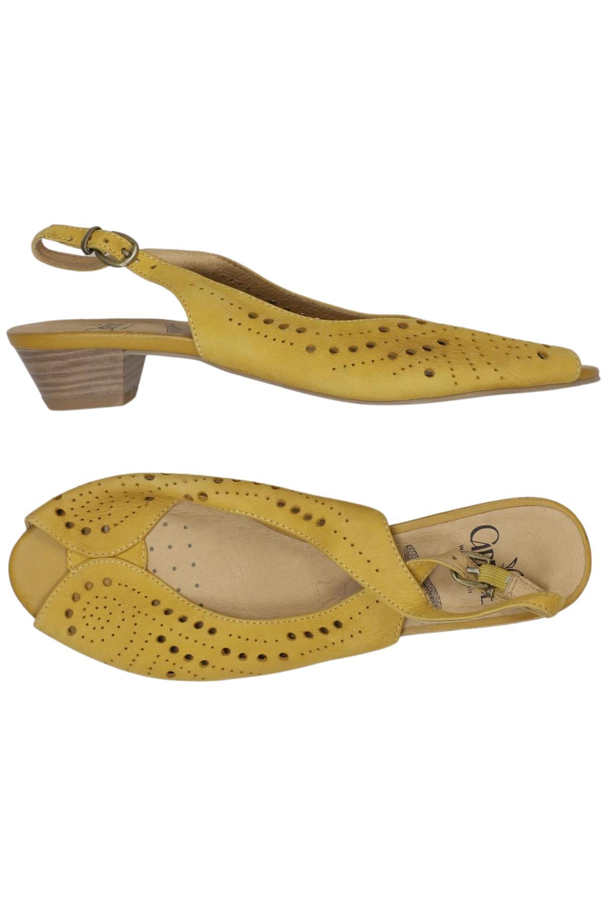 

Caprice Damen Sandale, gelb, Gr. 38