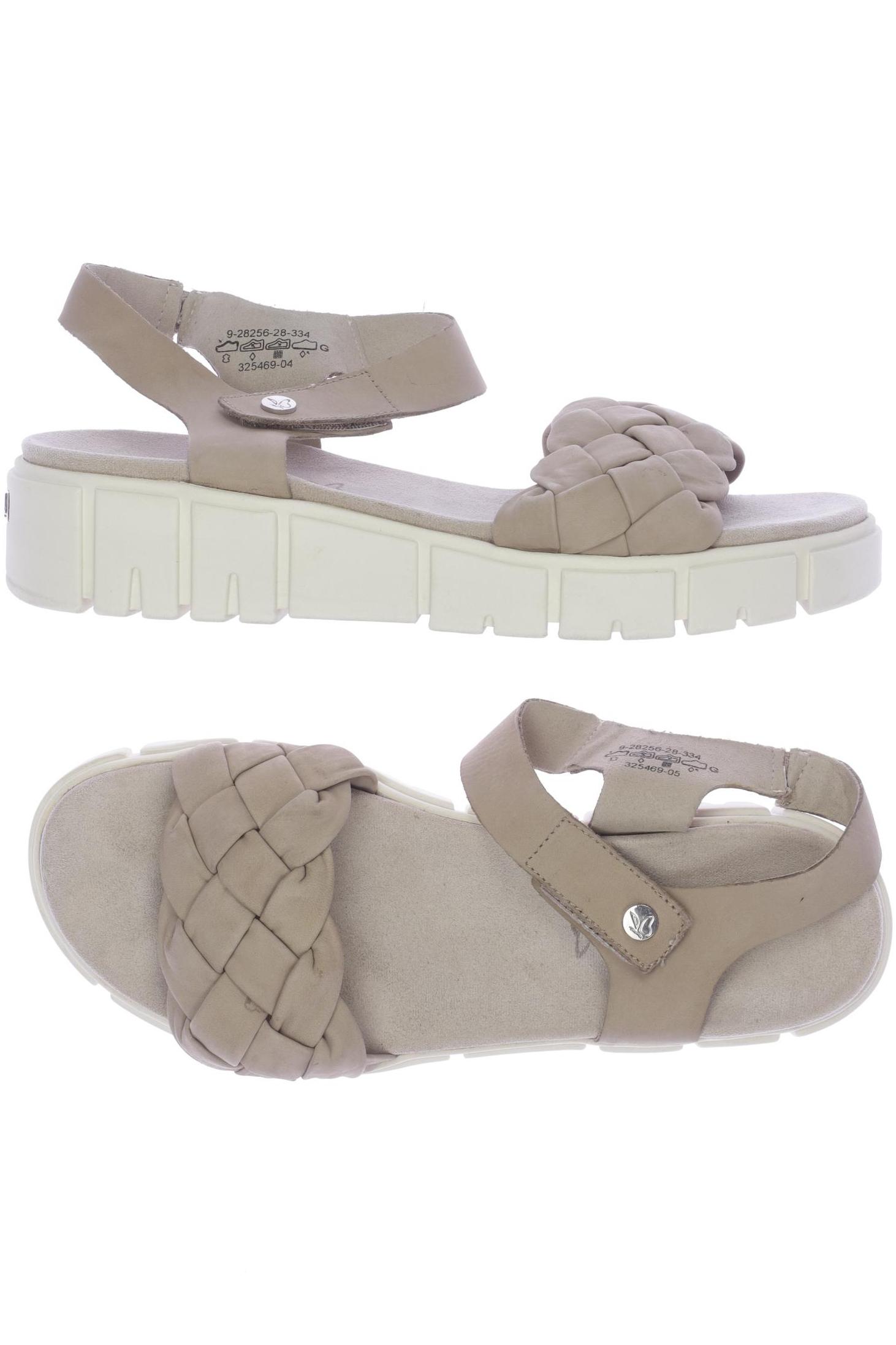 

Caprice Damen Sandale, beige, Gr. 39