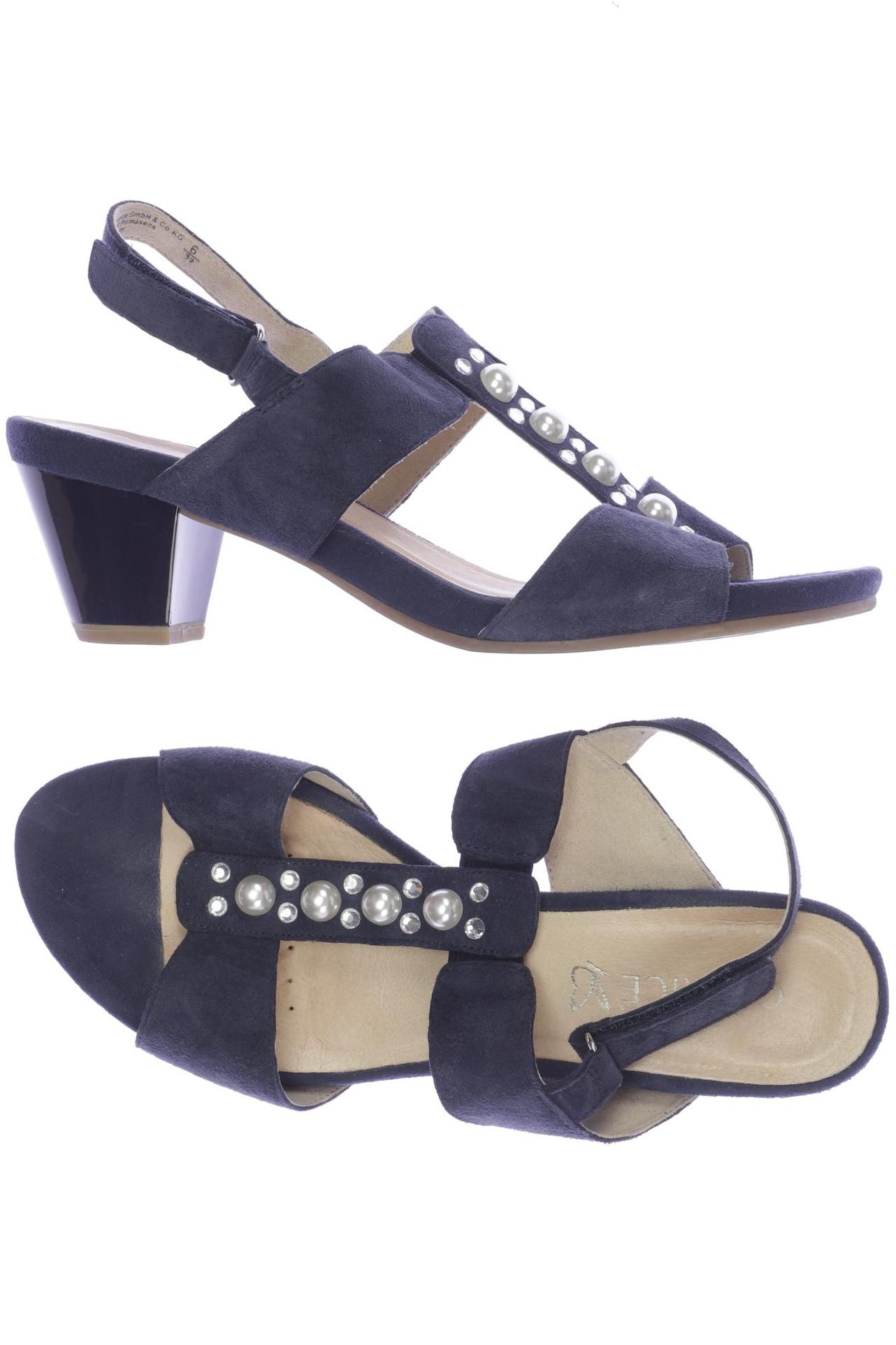 

Caprice Damen Sandale, marineblau, Gr. 6