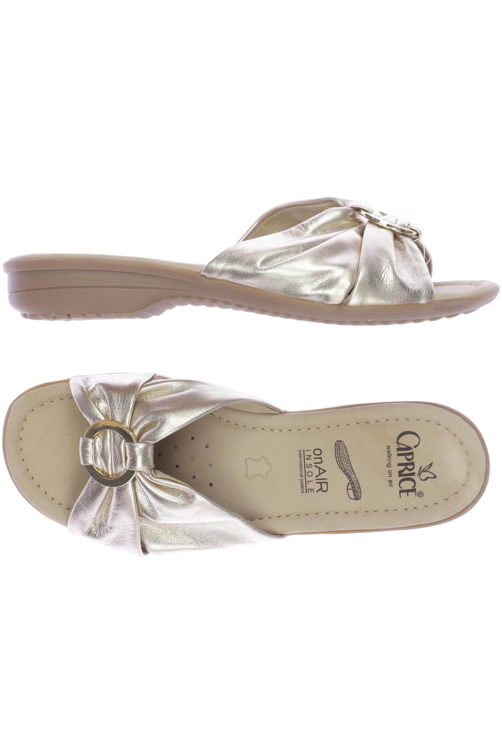 

Caprice Damen Sandale, gold, Gr. 37