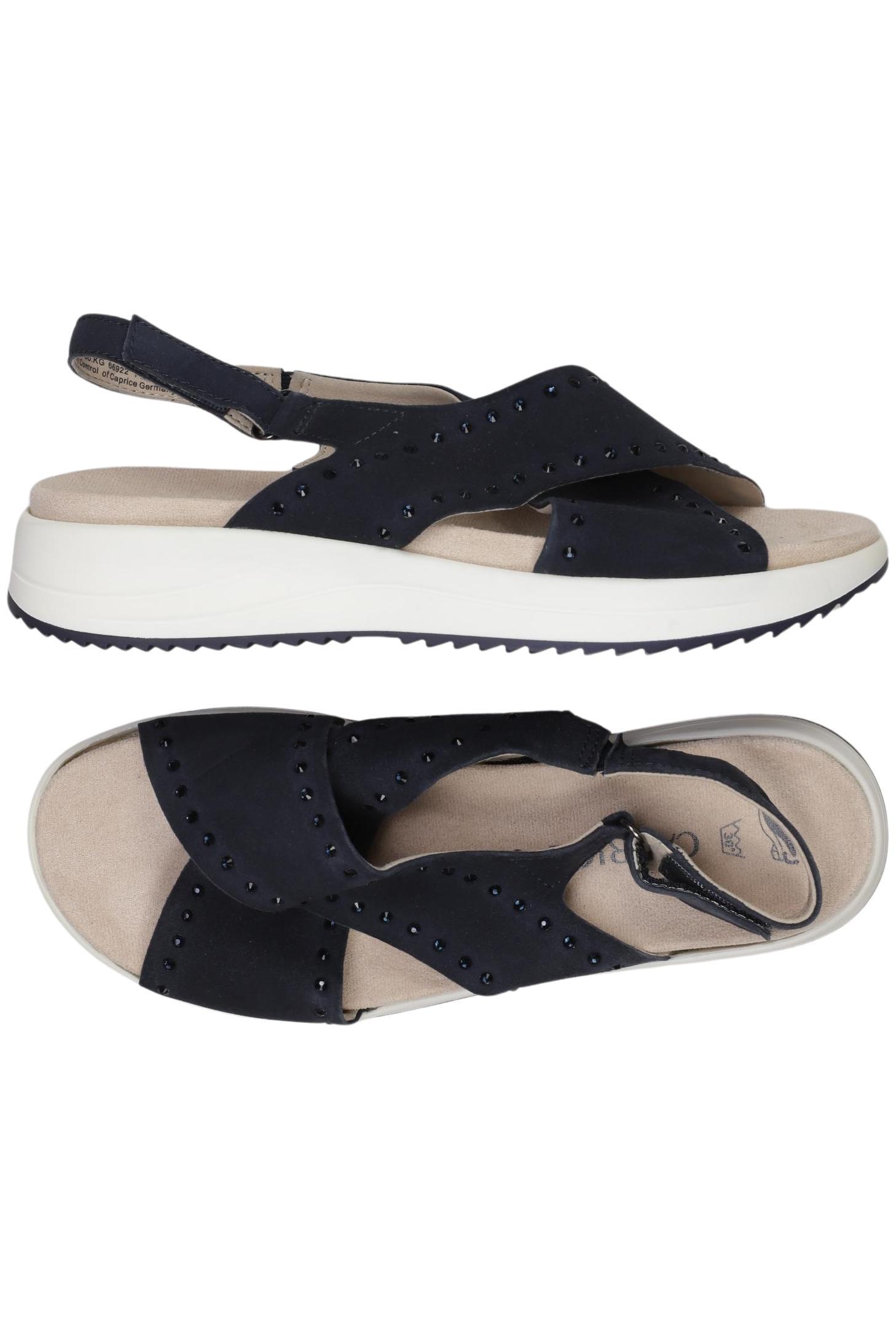 

Caprice Damen Sandale, marineblau, Gr. 38