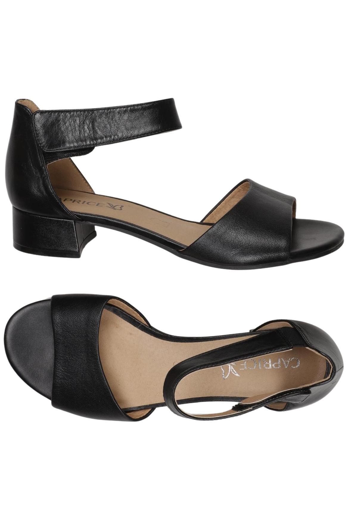 

Caprice Damen Sandale, schwarz, Gr. 5.5