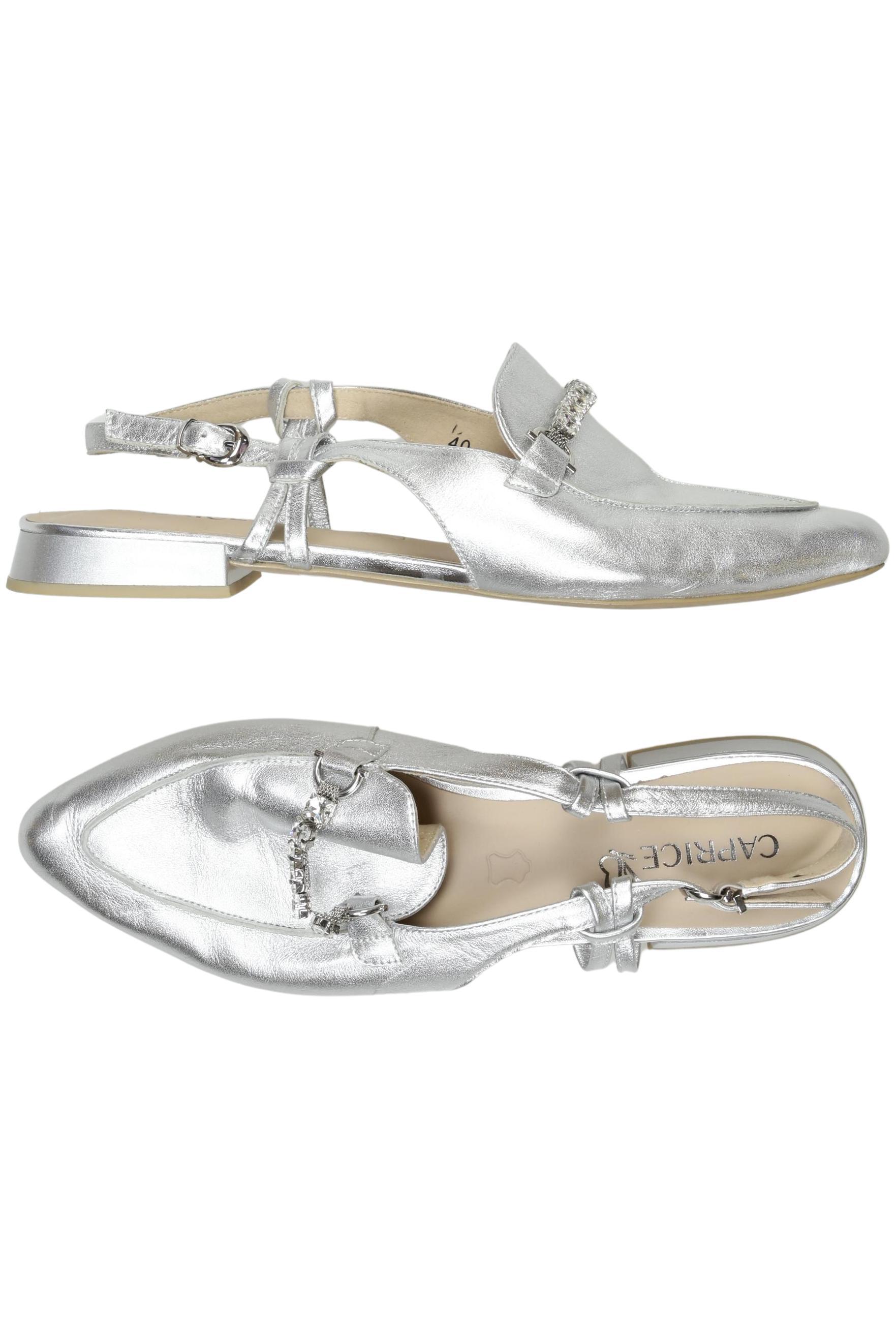 

Caprice Damen Sandale, silber, Gr. 40