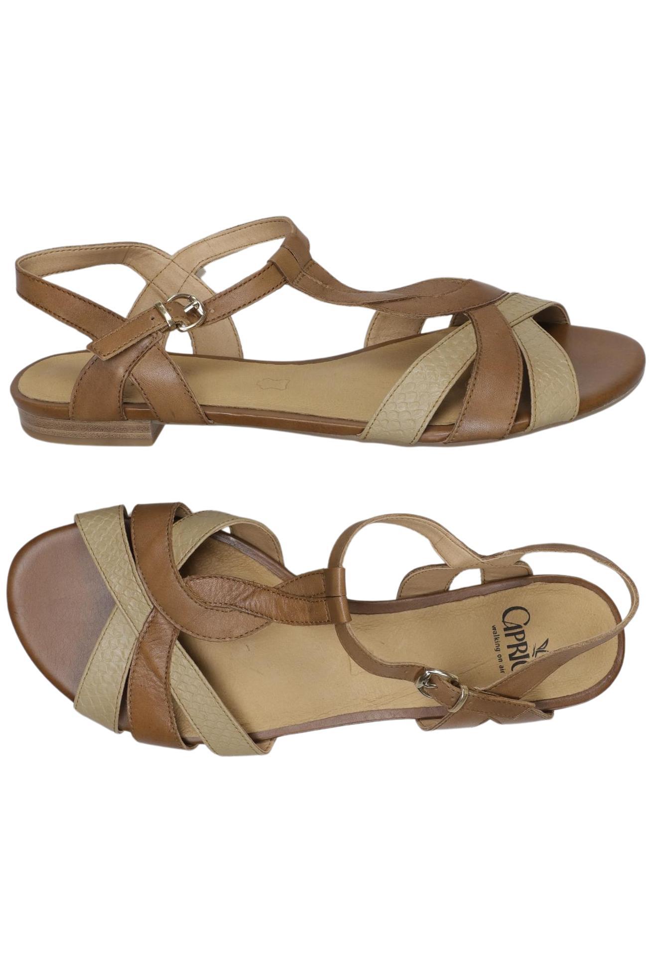 

Caprice Damen Sandale, braun, Gr. 7