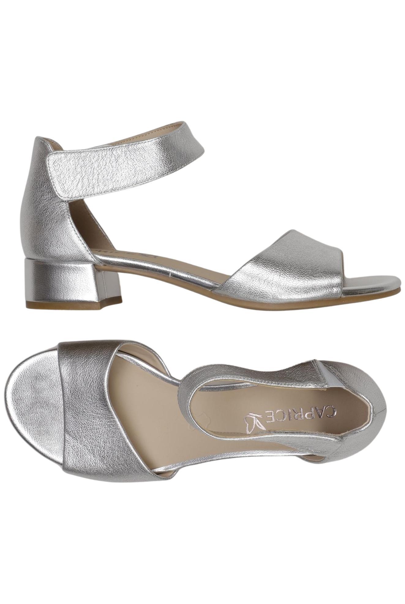 

Caprice Damen Sandale, silber, Gr. 37