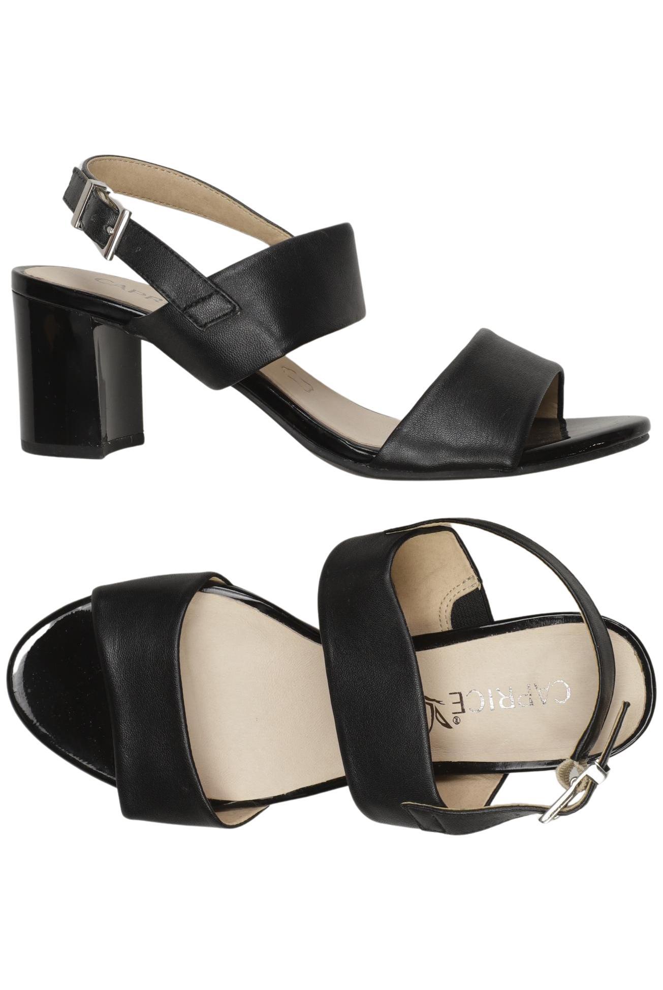 

Caprice Damen Sandale, schwarz, Gr. 38