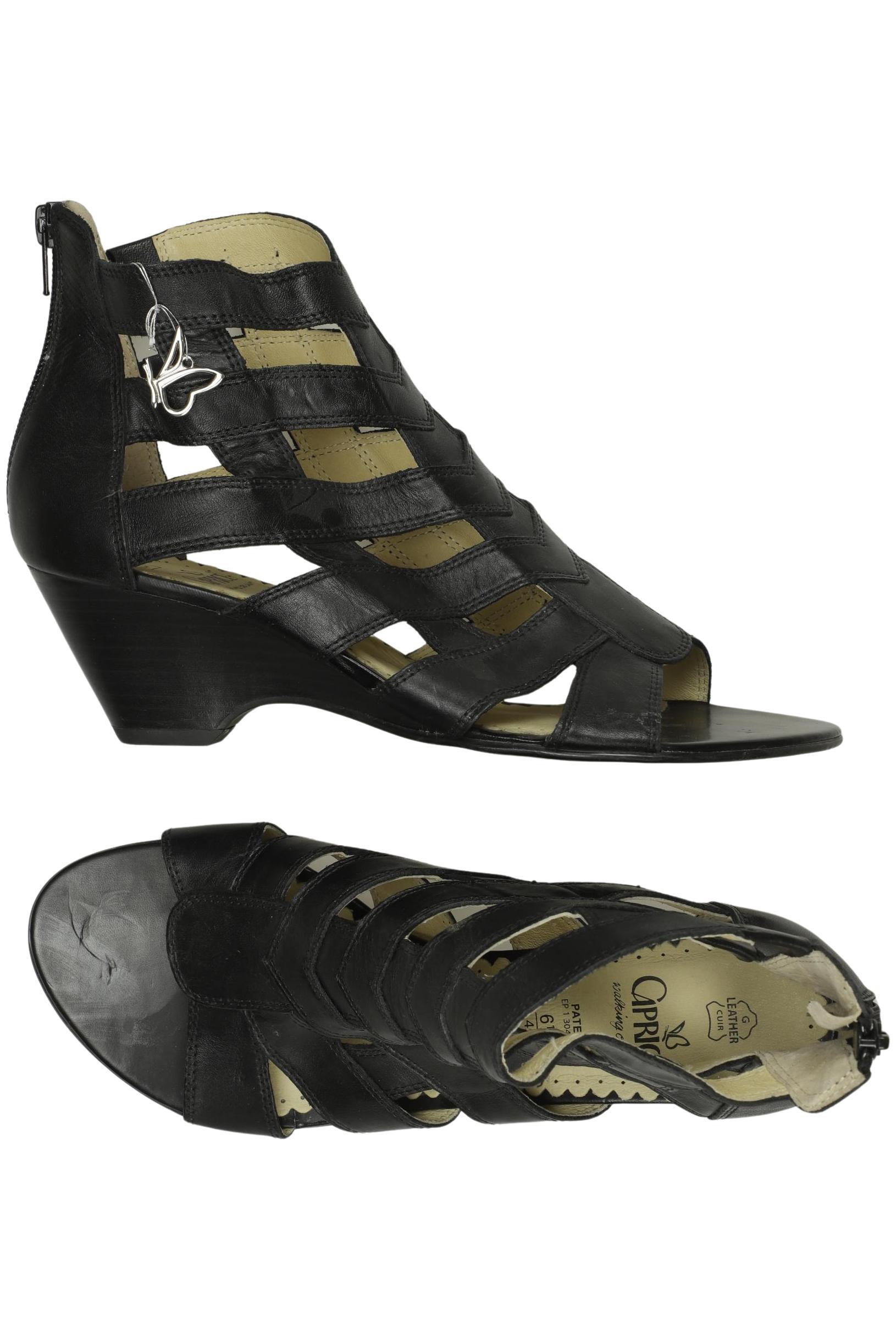 

Caprice Damen Sandale, schwarz, Gr. 6.5