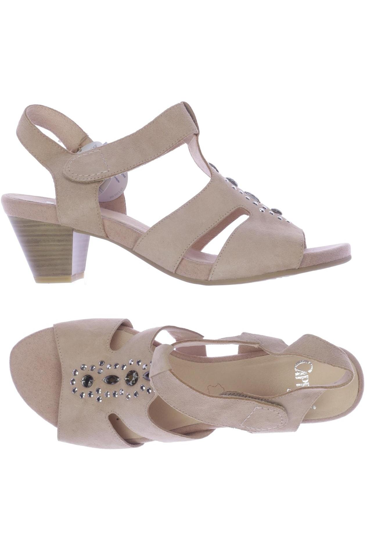 

Caprice Damen Sandale, beige, Gr. 42